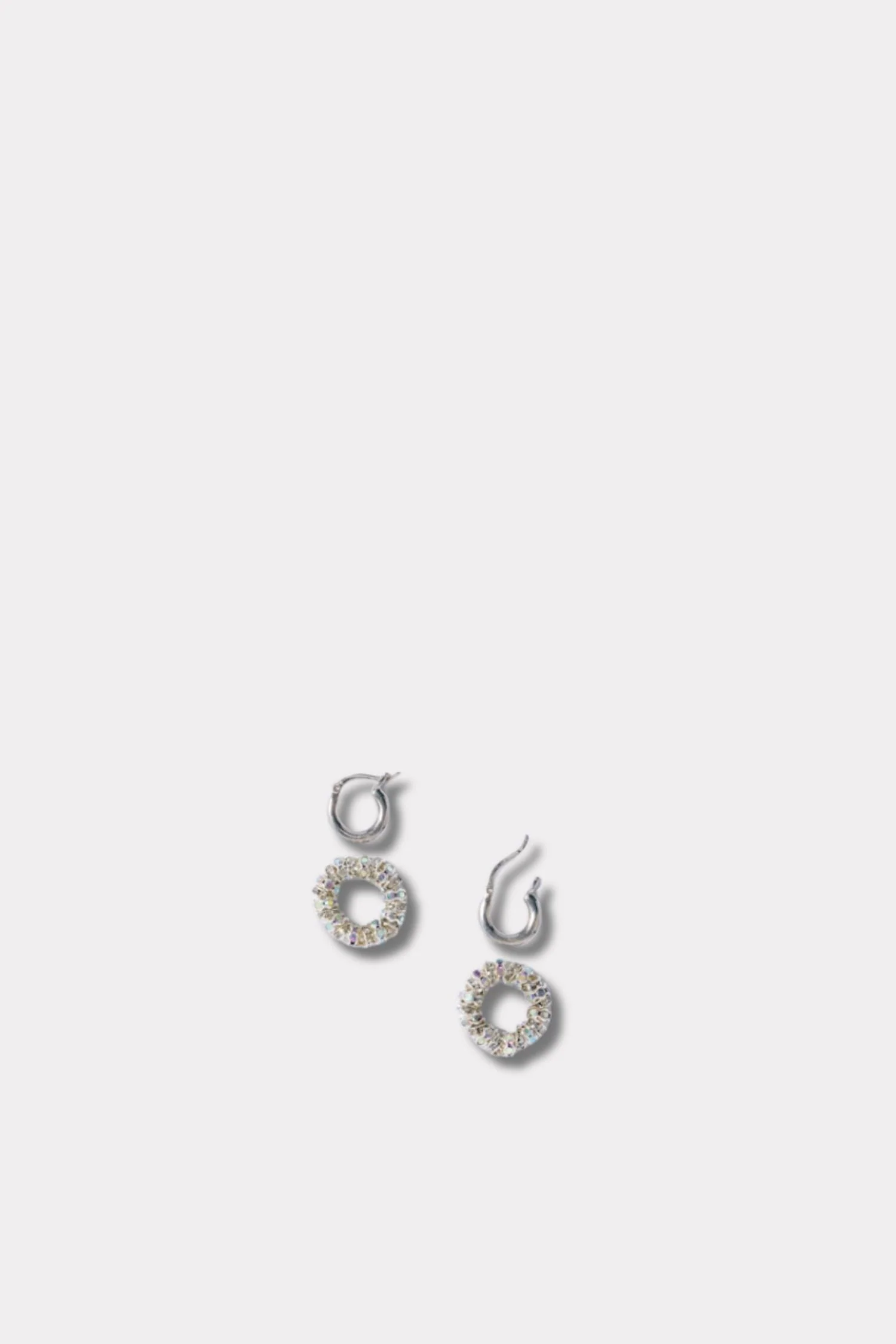 Tiny Creoles- Silver - Image 2