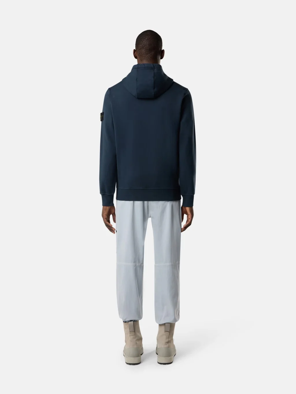 6100062 Organic Cotton Fleece Navy Blue - Image 6