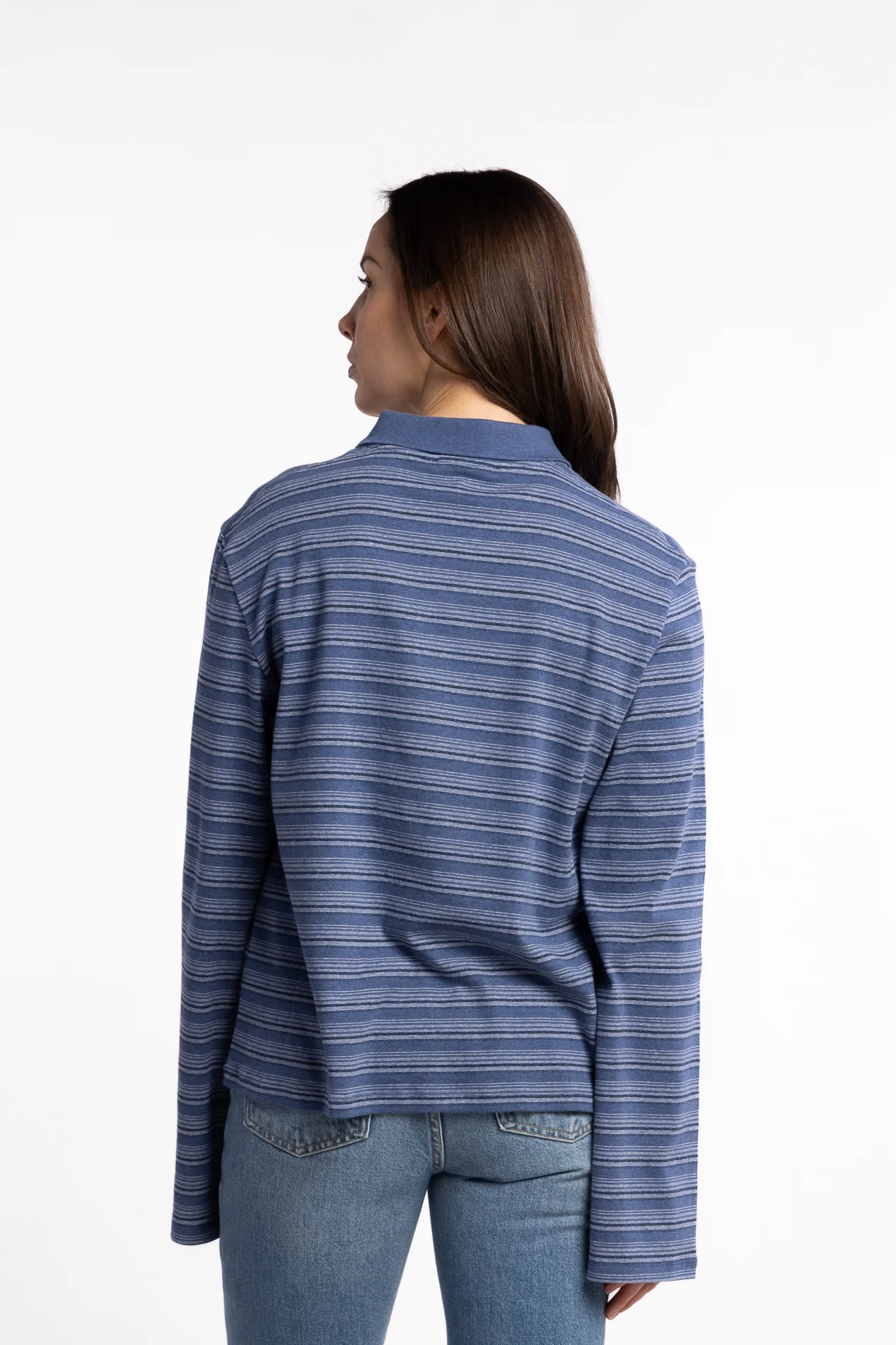 Sunny Polo- Blue Stripe - Image 5