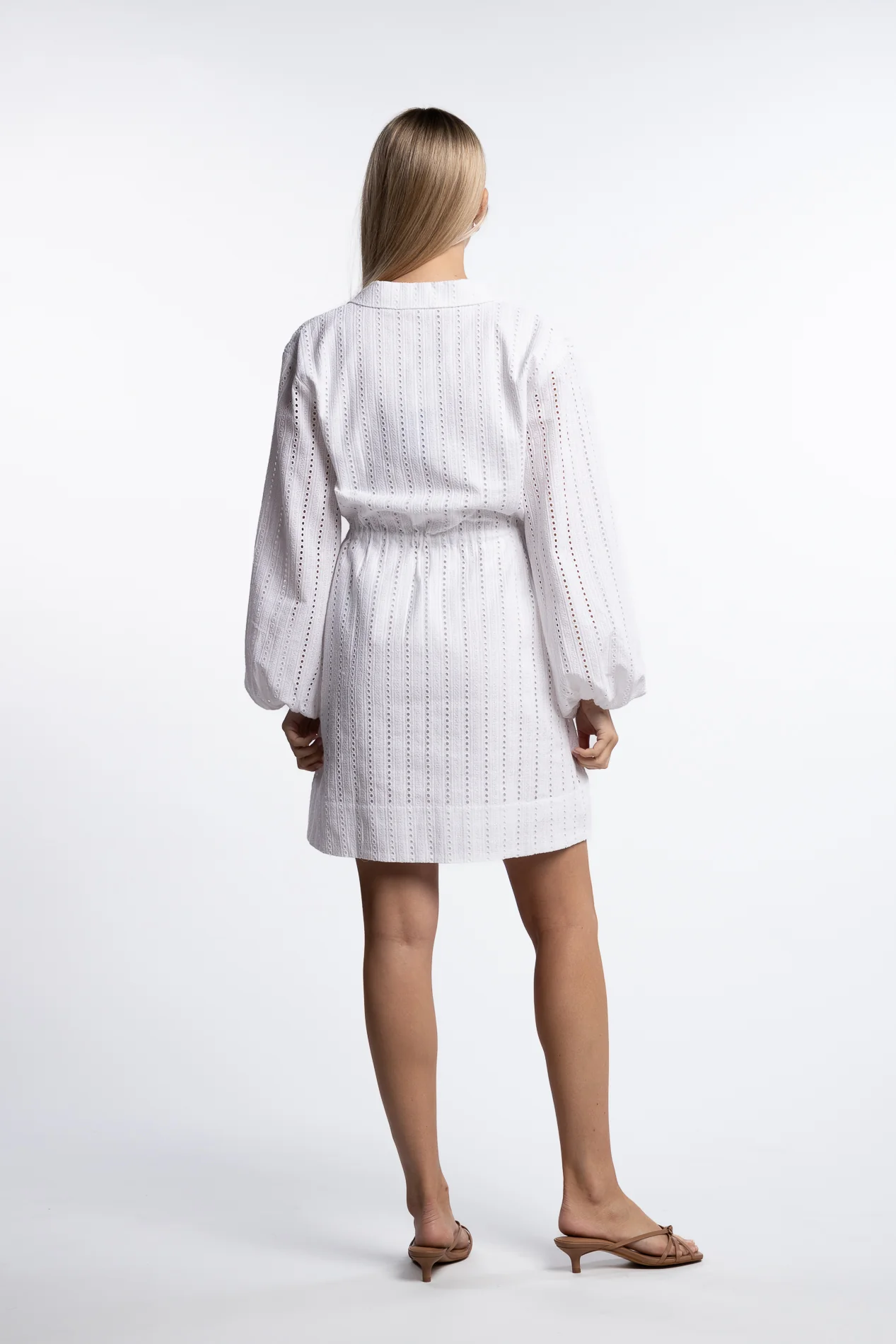 Samanarola Dress 15643- White - Image 6