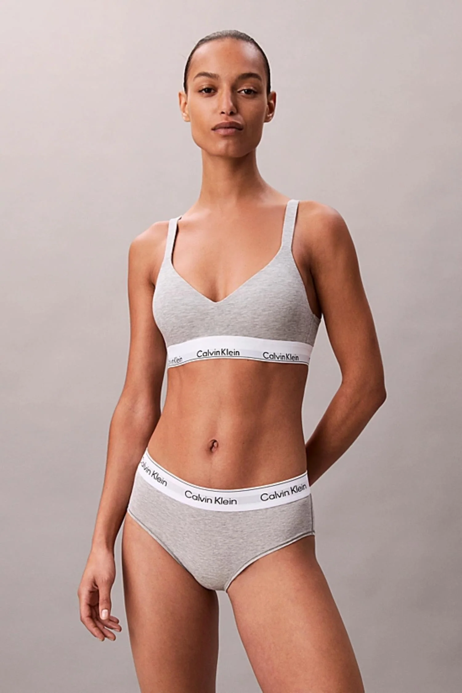 Lift Bralette- Grey Heather - Image 4