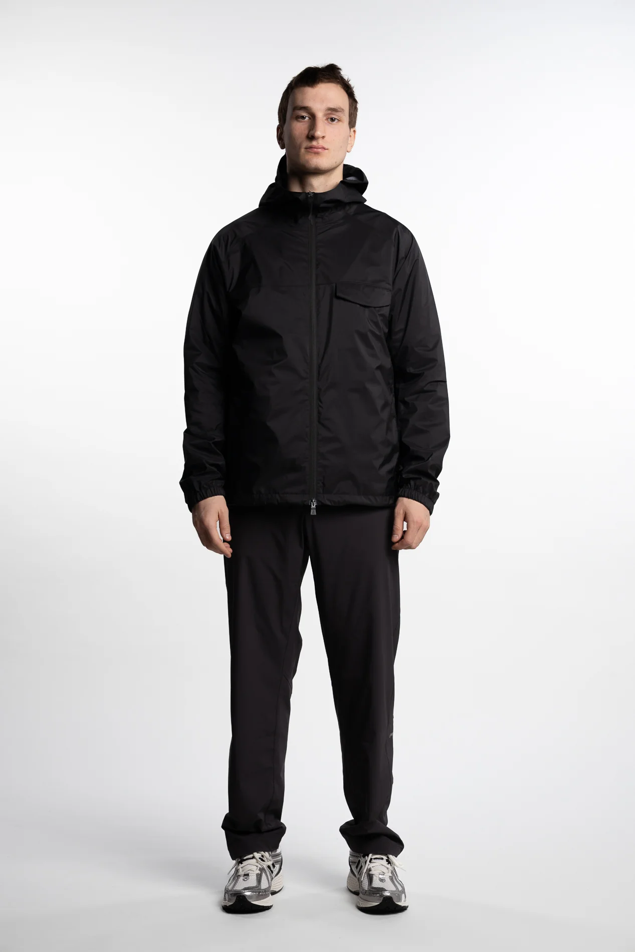 3L Translucent Ripstop Laminar Jacket Black - Image 2