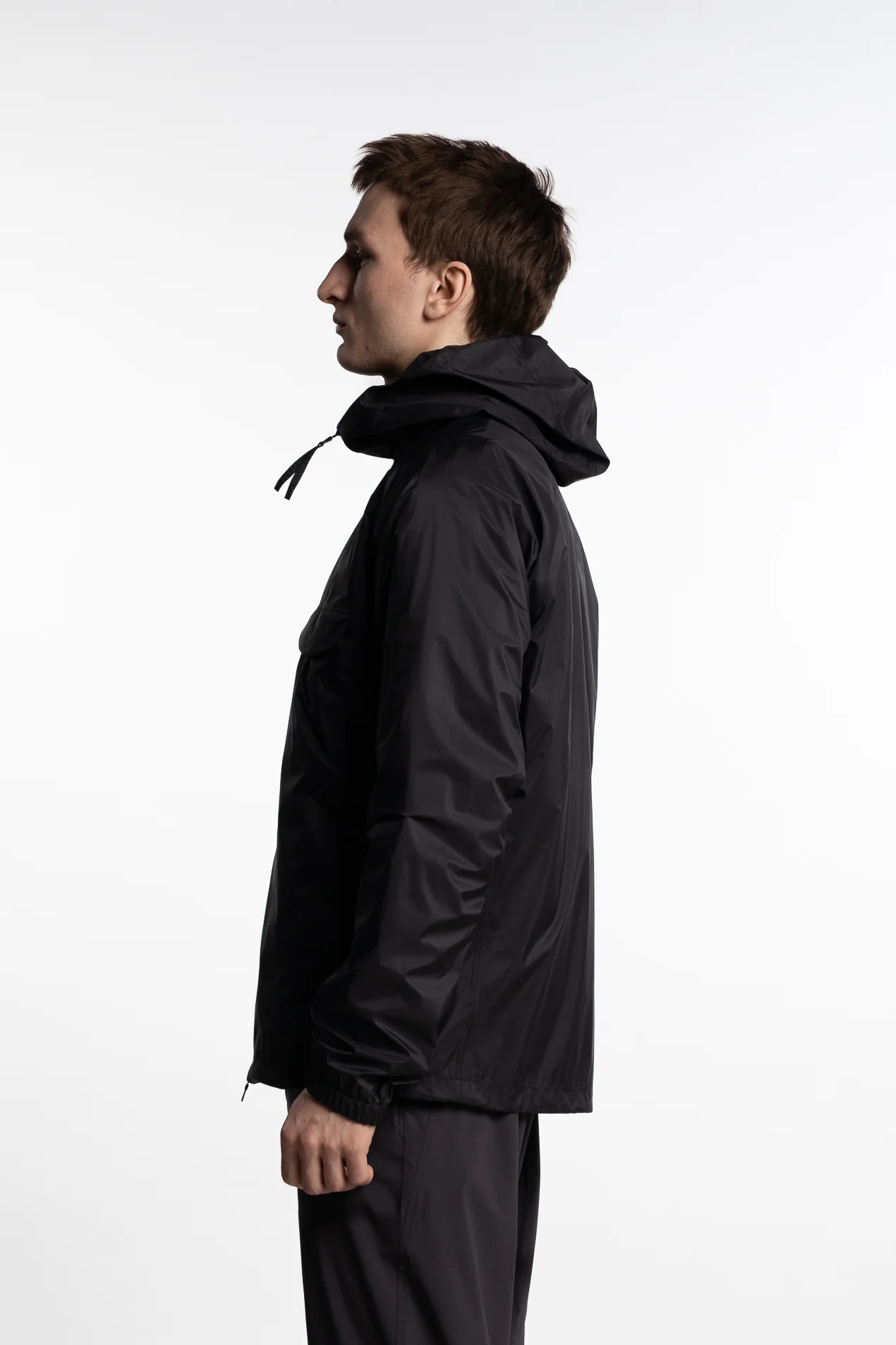 3L Translucent Ripstop Laminar Jacket Black - Image 5