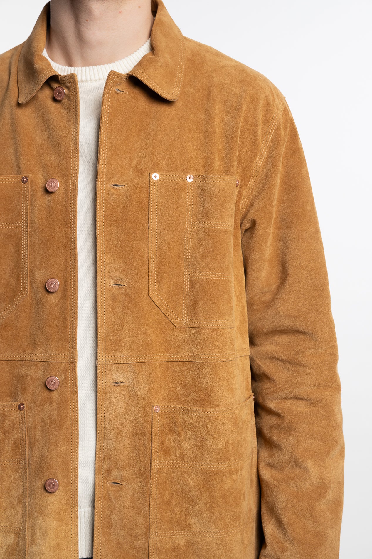 Welder Jacket Sand Suede - Image 4