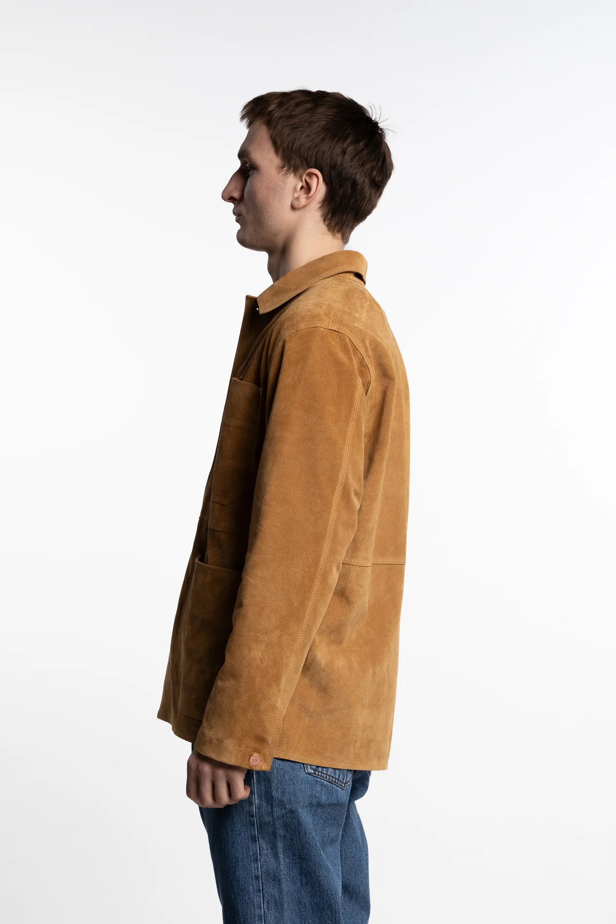 Welder Jacket Sand Suede - Image 6