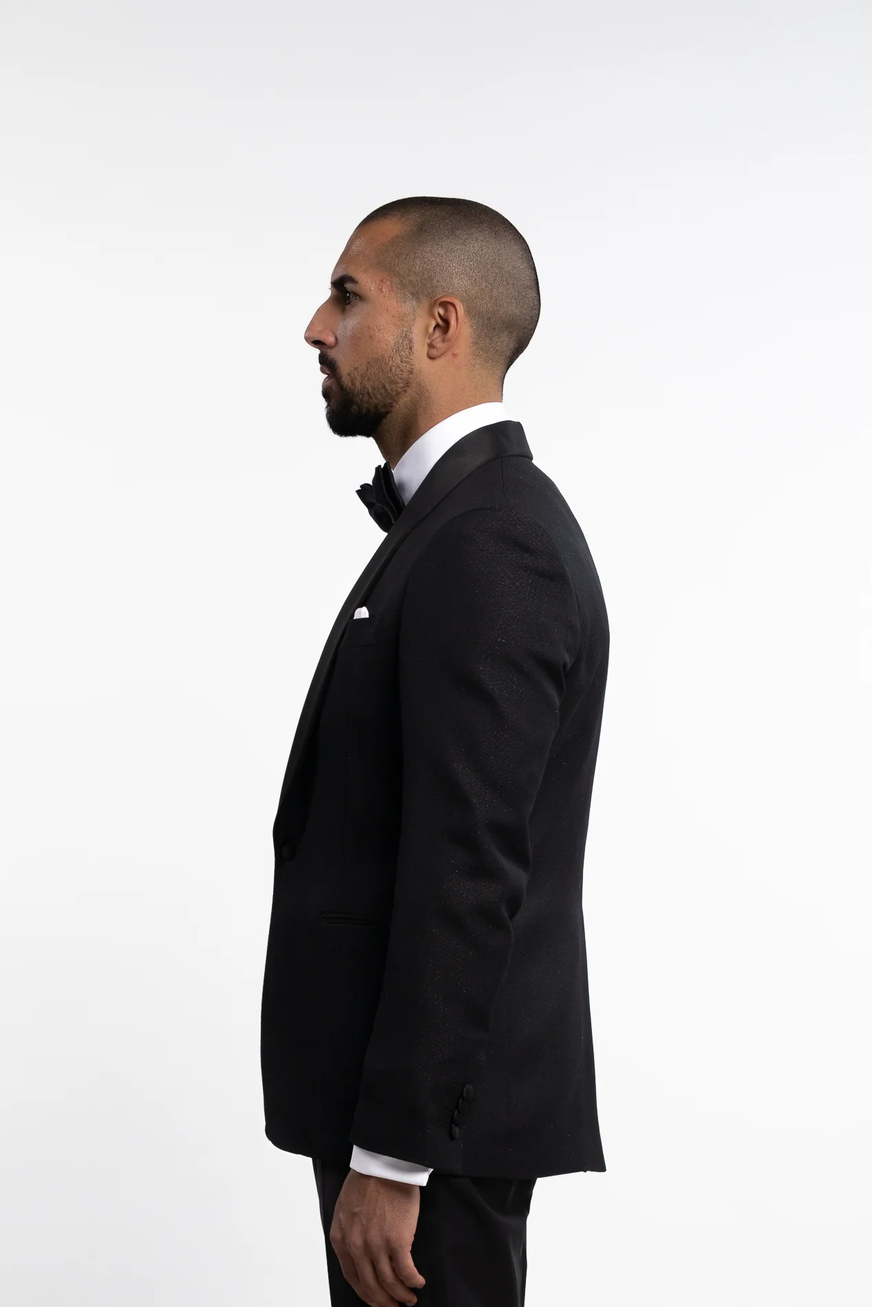 Tuxedo Regular Fit Jacket Black - Image 4