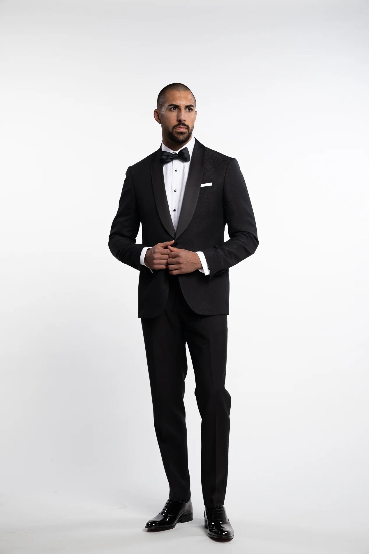 Tuxedo Regular Fit Jacket Black - Image 8