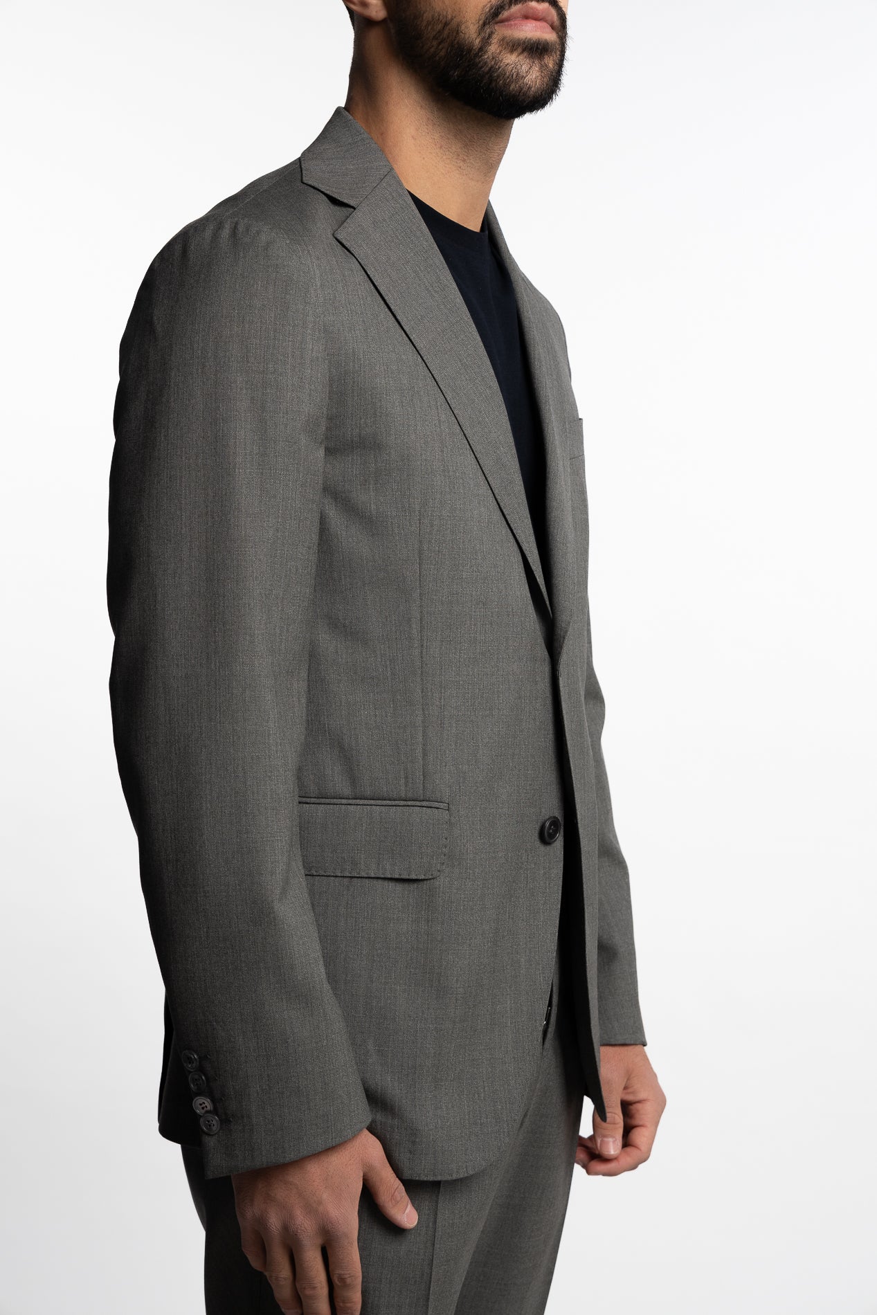 Sienna Slim Fit Wool Blazer Mint Green - Image 5