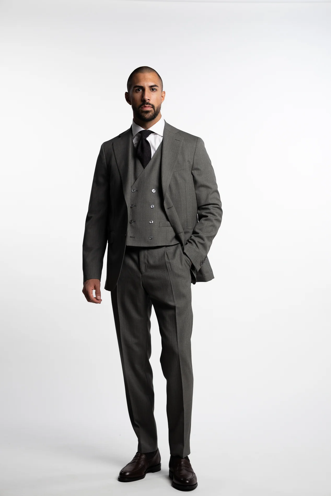 Sienna Slim Fit Wool Blazer Mint Green - Image 9