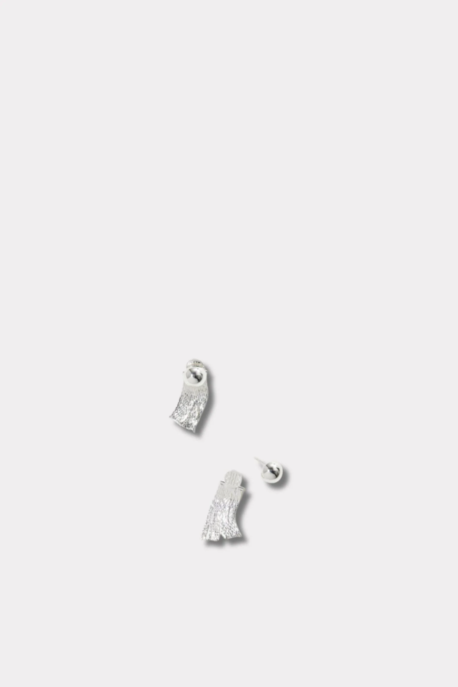 Tiny Medusa Studs- Silver - Image 2