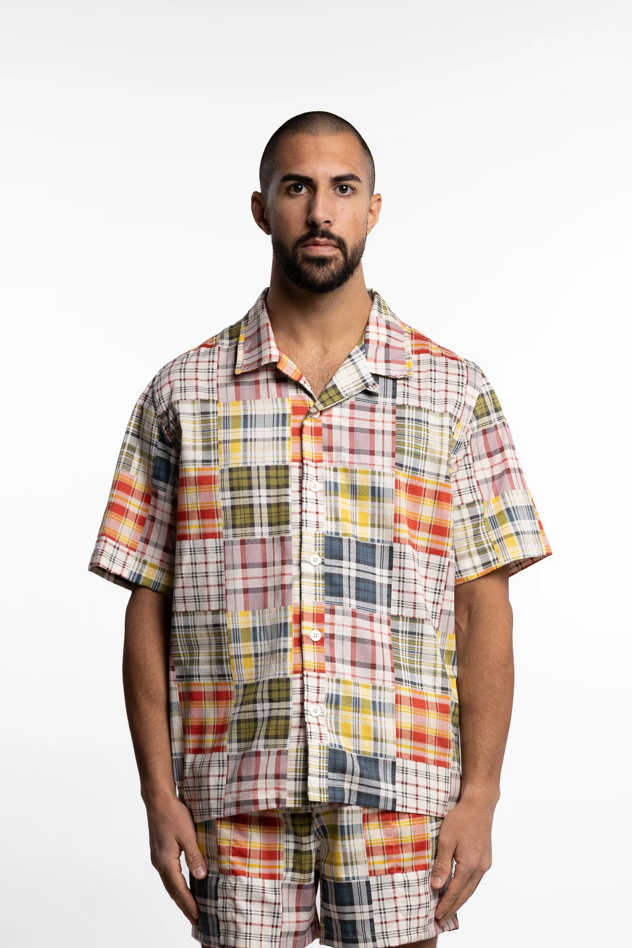 Cocktail D’Amore Shirt Tropical Madras Mix - Image 2
