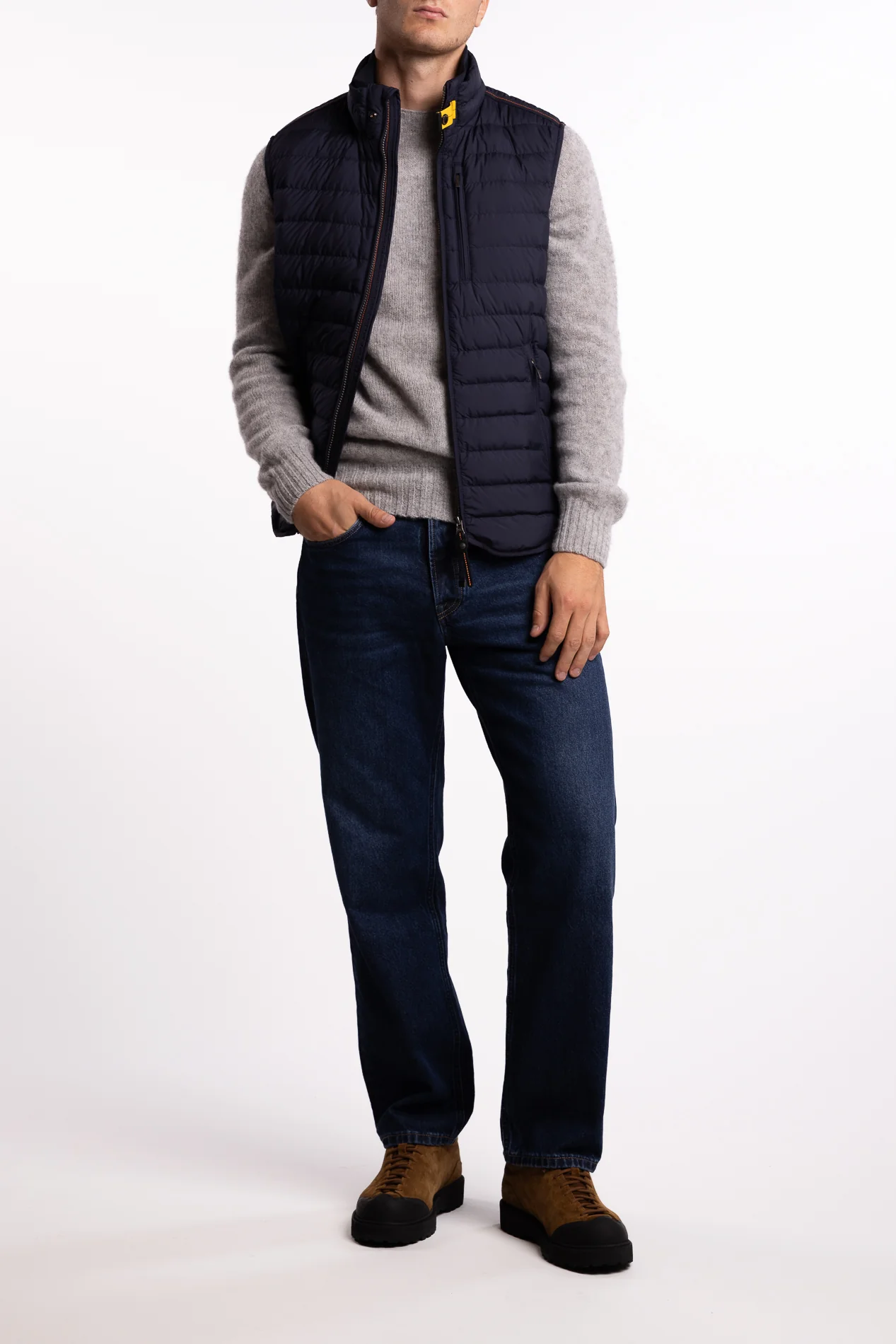 Perfect Down Vest Blue Navy - Image 10