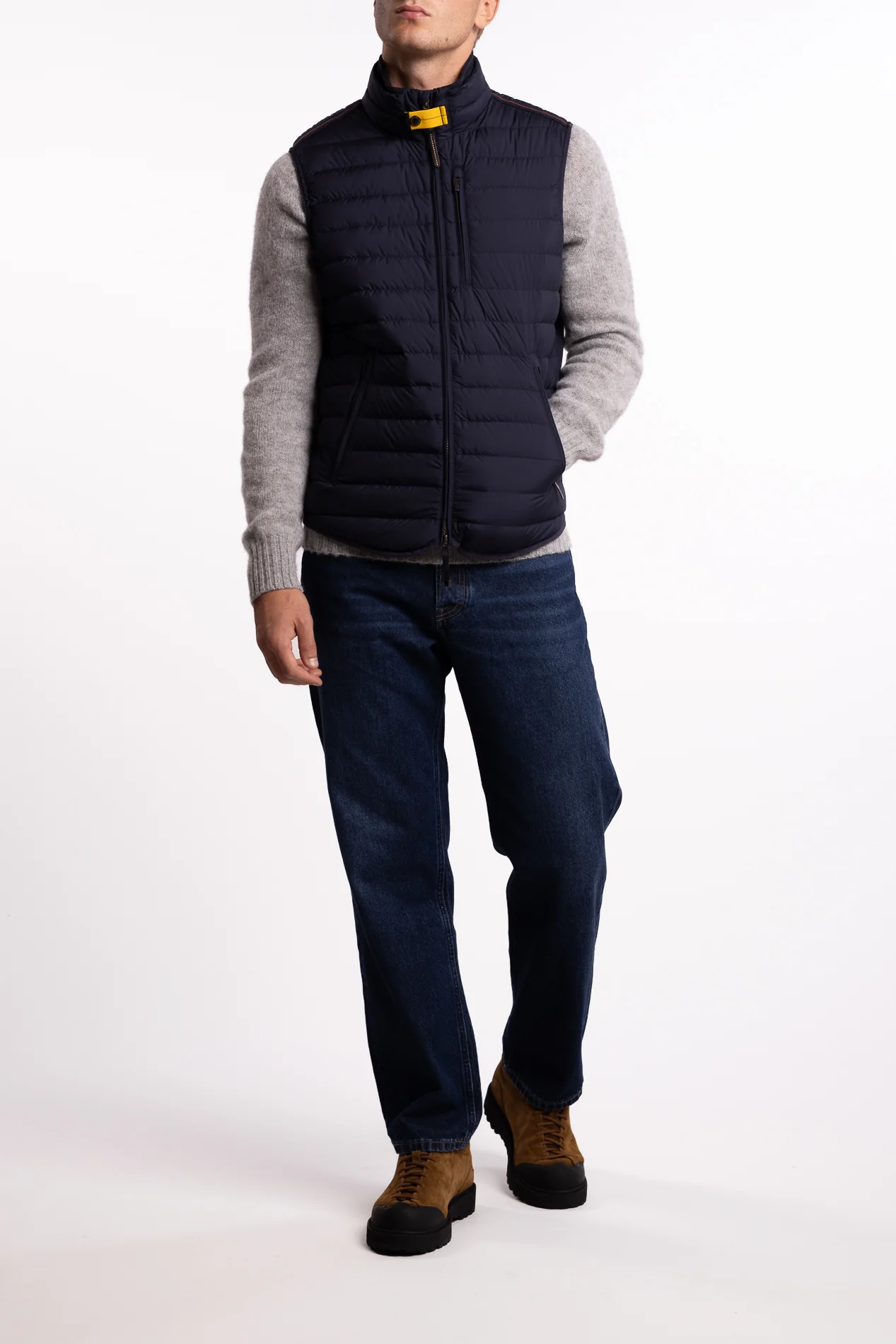 Perfect Down Vest Blue Navy - Image 4