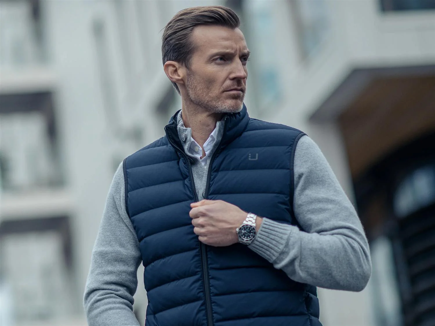 Sonic Vest Navy - Image 3