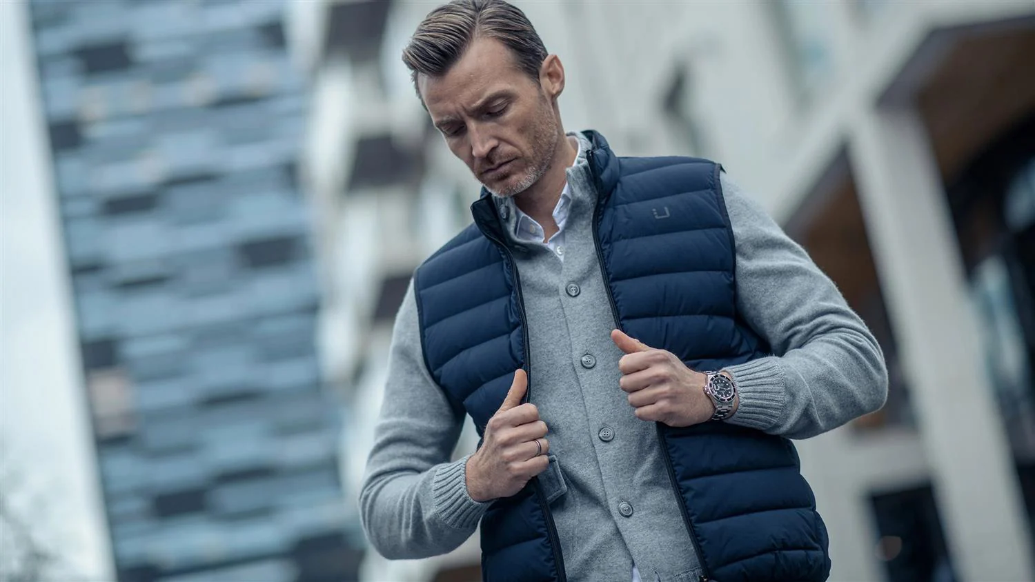 Sonic Vest Navy - Image 4