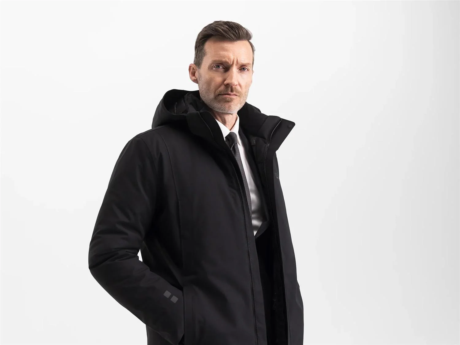 Redox Down Parka Black - Image 2