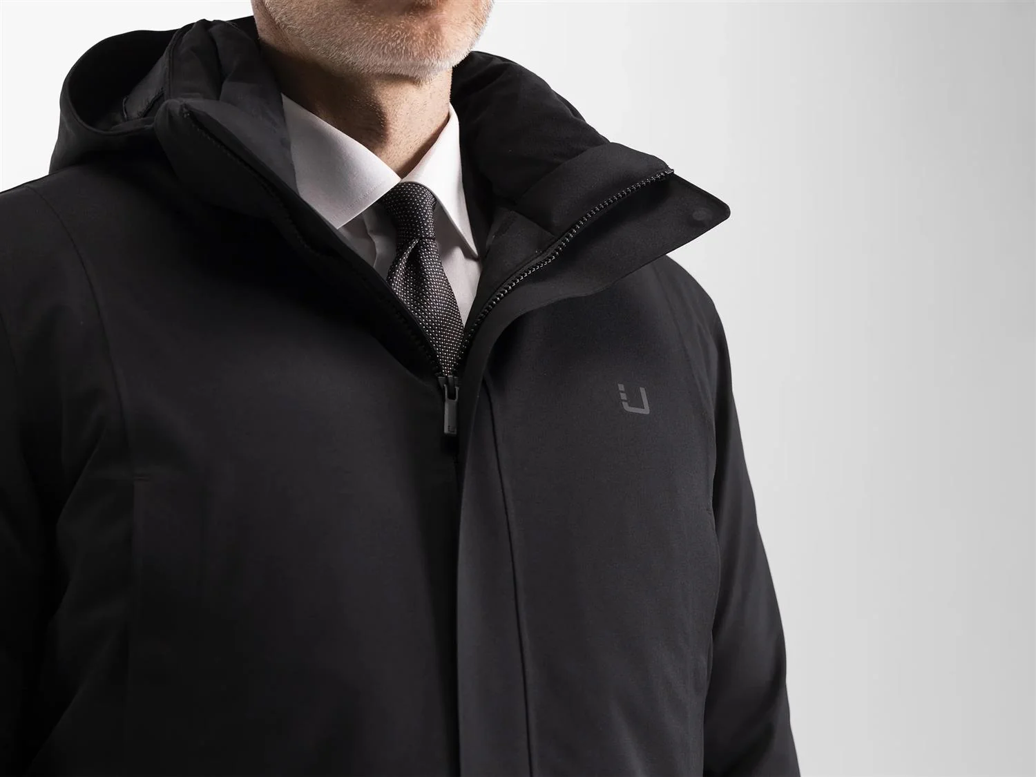 Redox Down Parka Black - Image 5