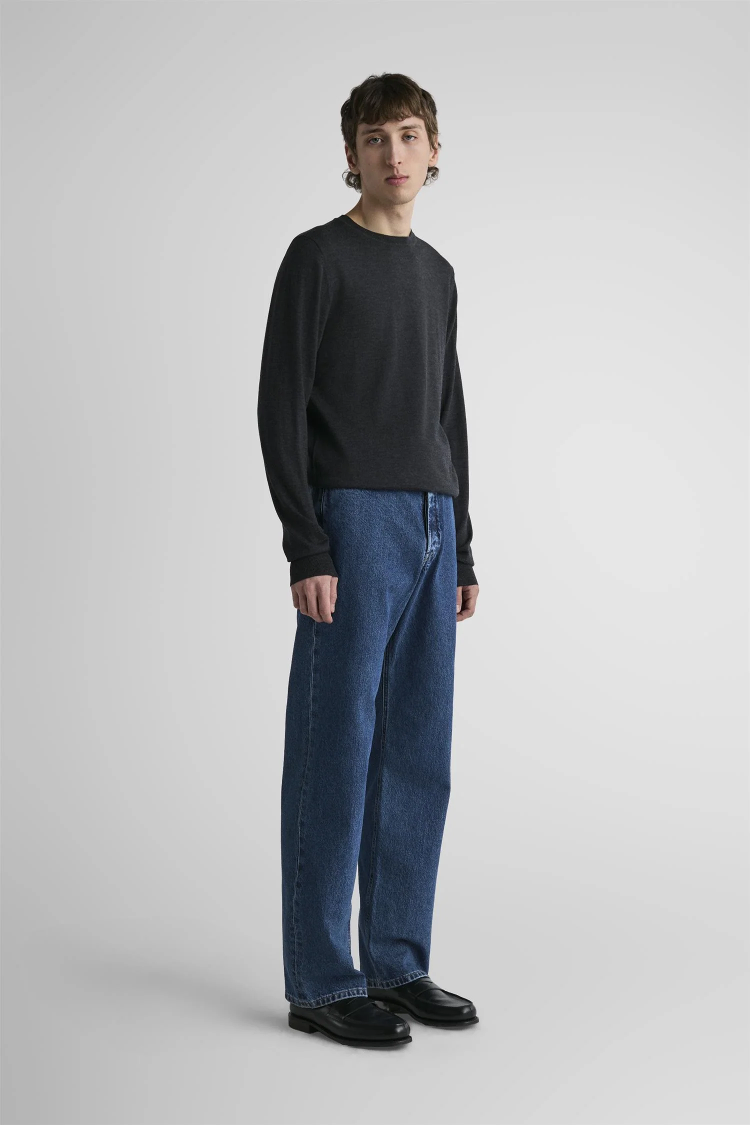 Barnes High-Rise Wide Fit Jeans Japan Dawn - Image 4