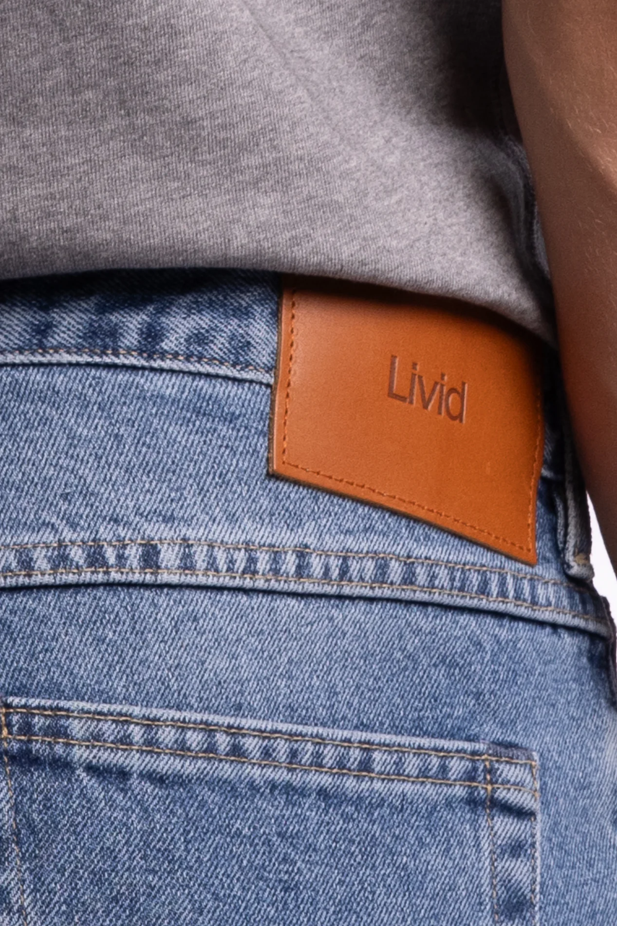 Dune Straight Fit Jeans Japan New Blue - Image 4