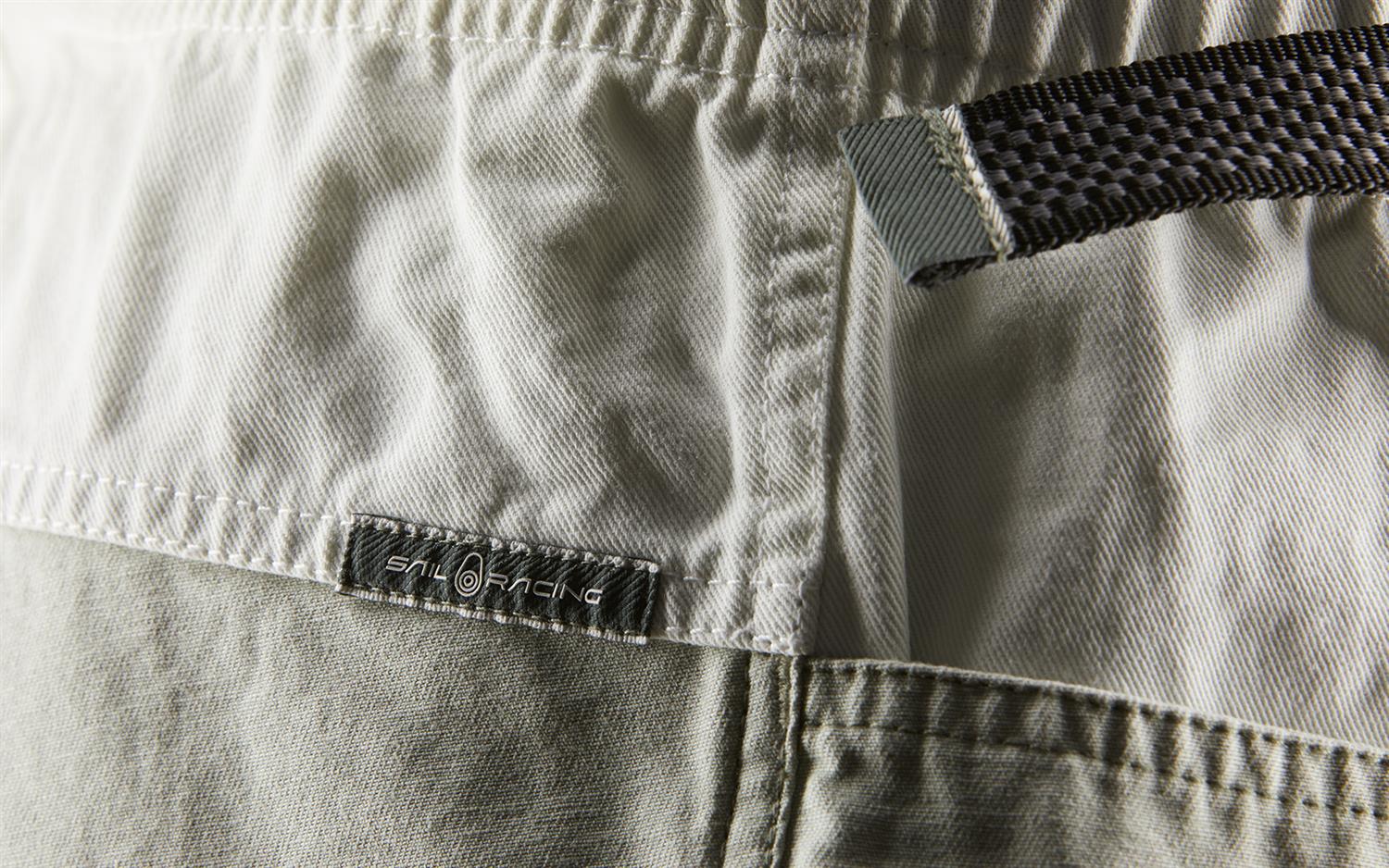 Breeze Blocked Shorts Off White - Image 4