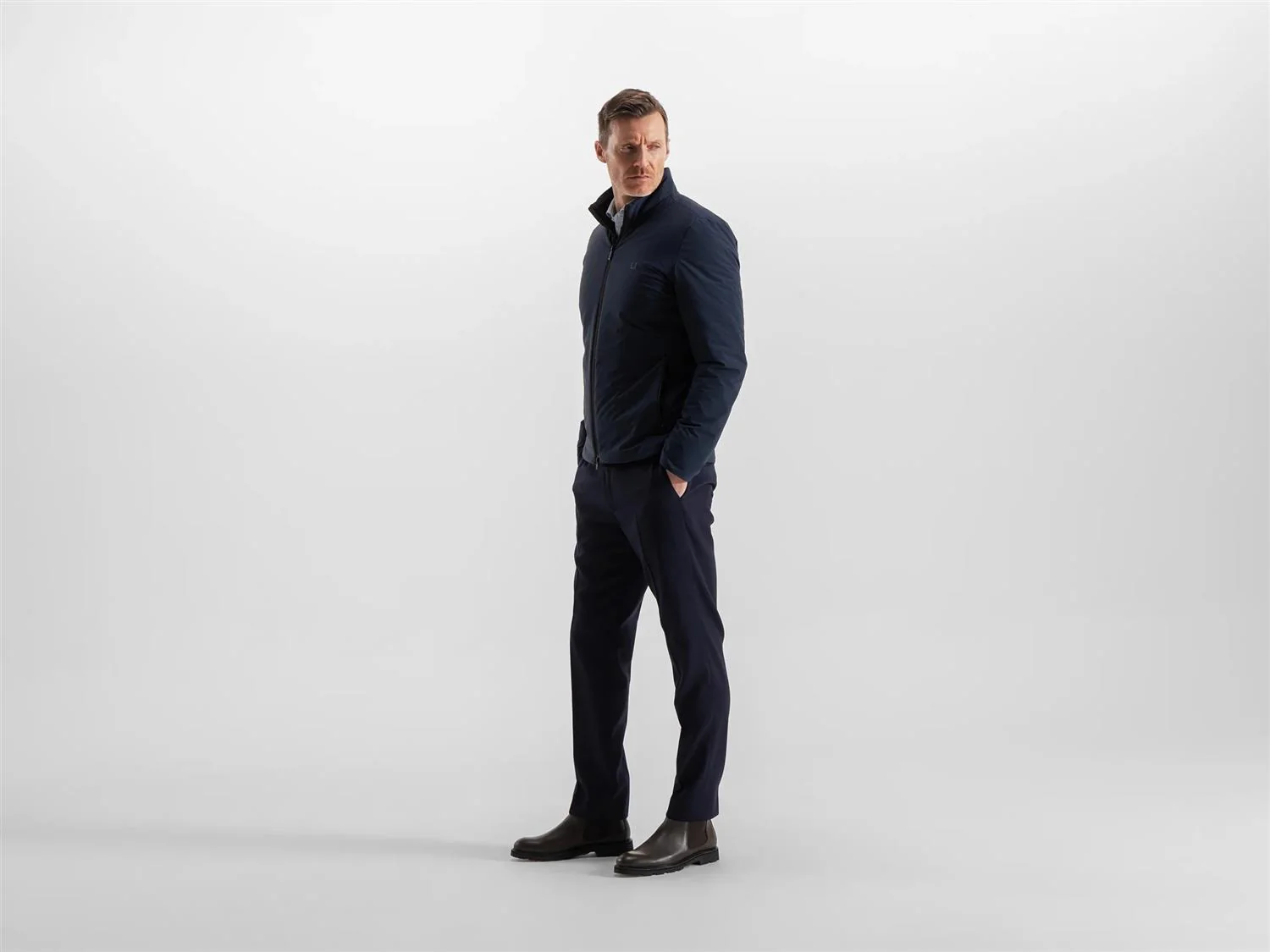 Viper Jacket Navy - Image 2