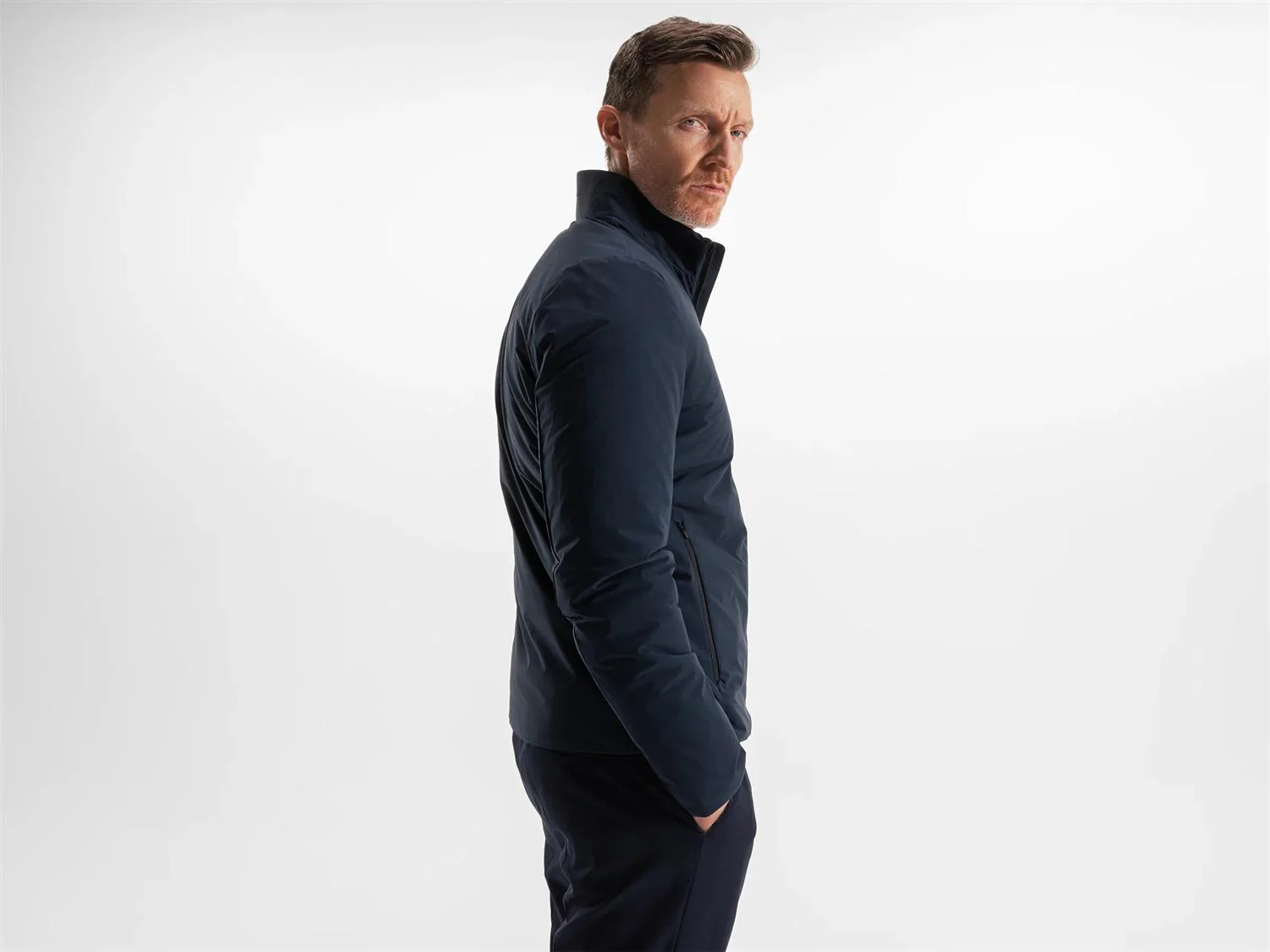 Viper Jacket Navy - Image 4