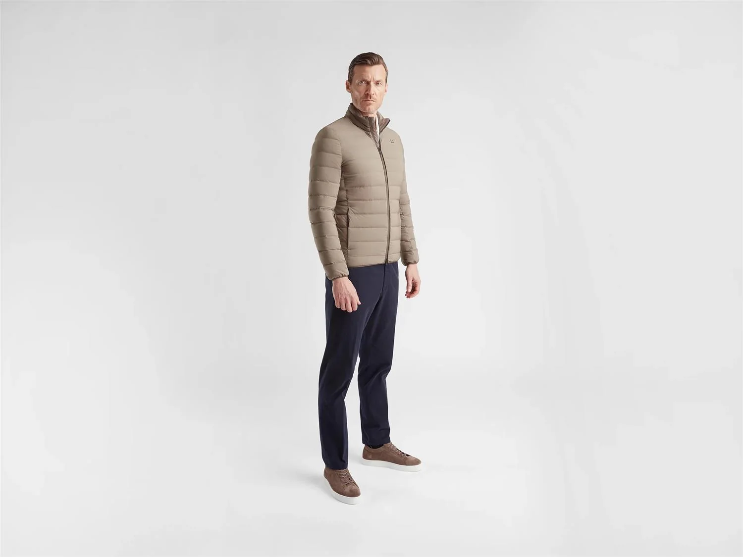 Sonic Down Jacket Dark Sand - Image 2