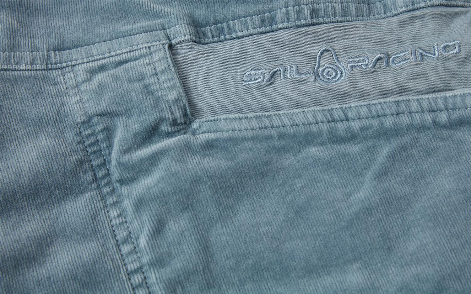 Grinder Corduroy Shorts Shadow Blue - Image 3