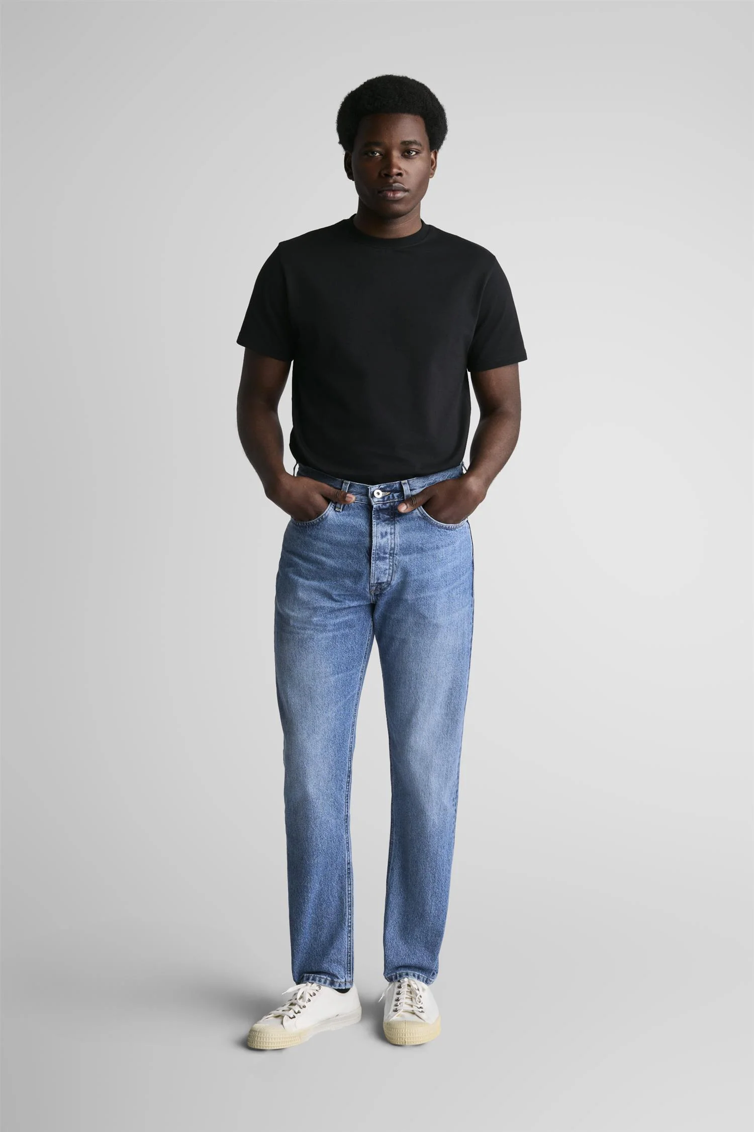 Kai Relaxed Tapered Fit Jeans Japan New Blue - Image 2