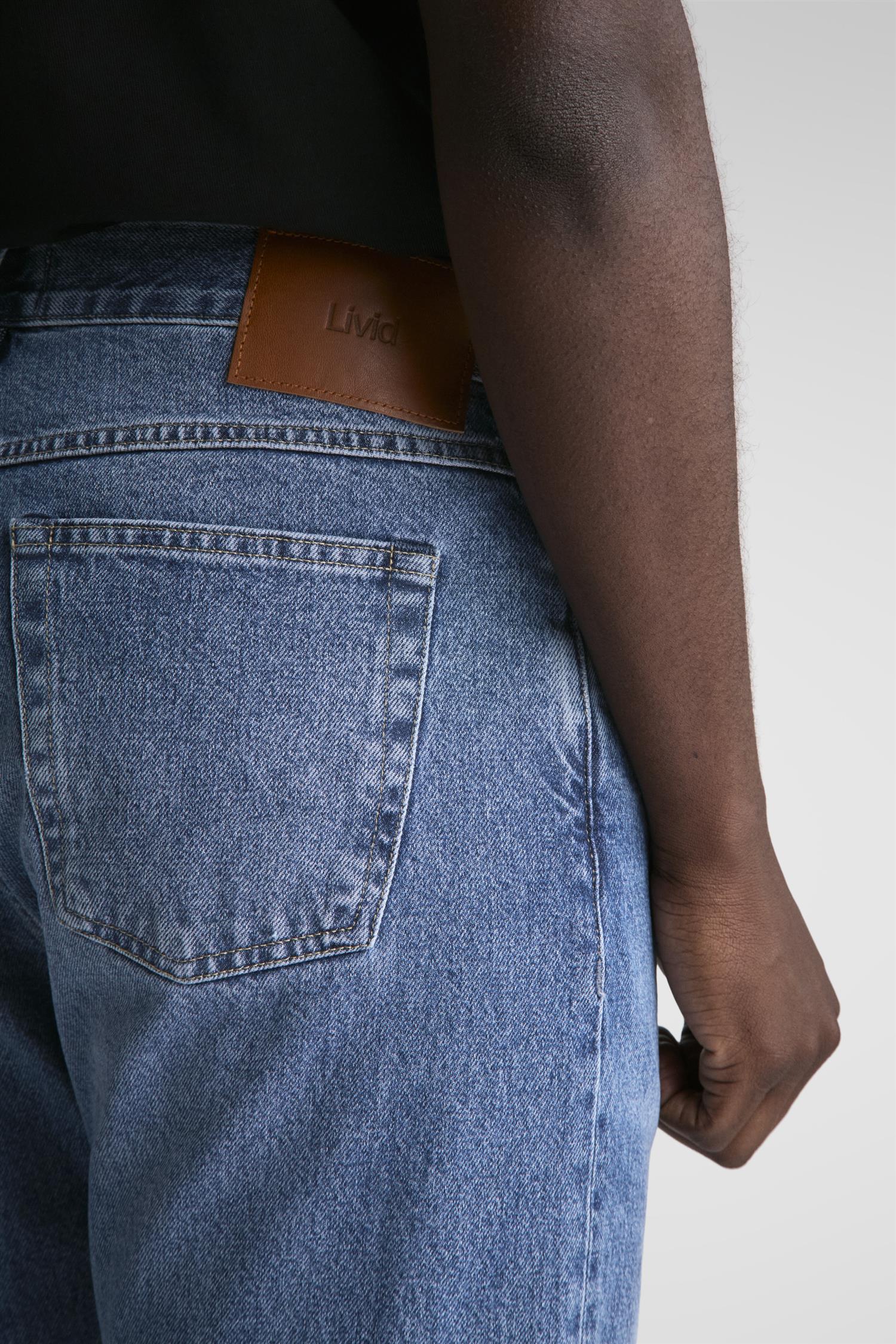Kai Relaxed Tapered Fit Jeans Japan New Blue - Image 8