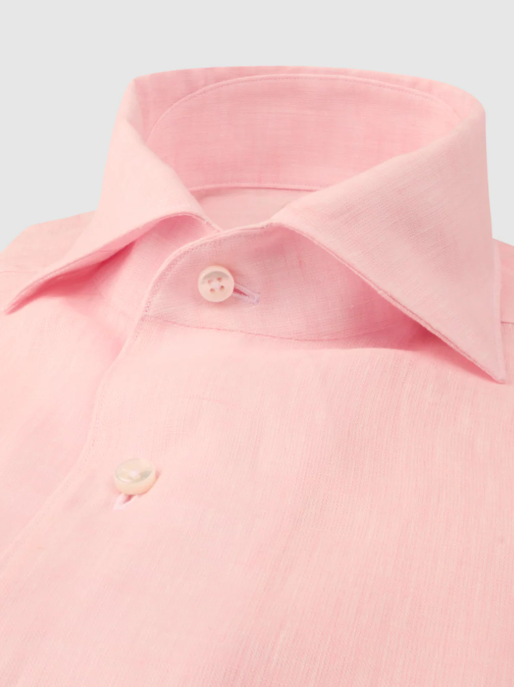 1899 Regular Fit Linen Shirt Light Pink - Image 2