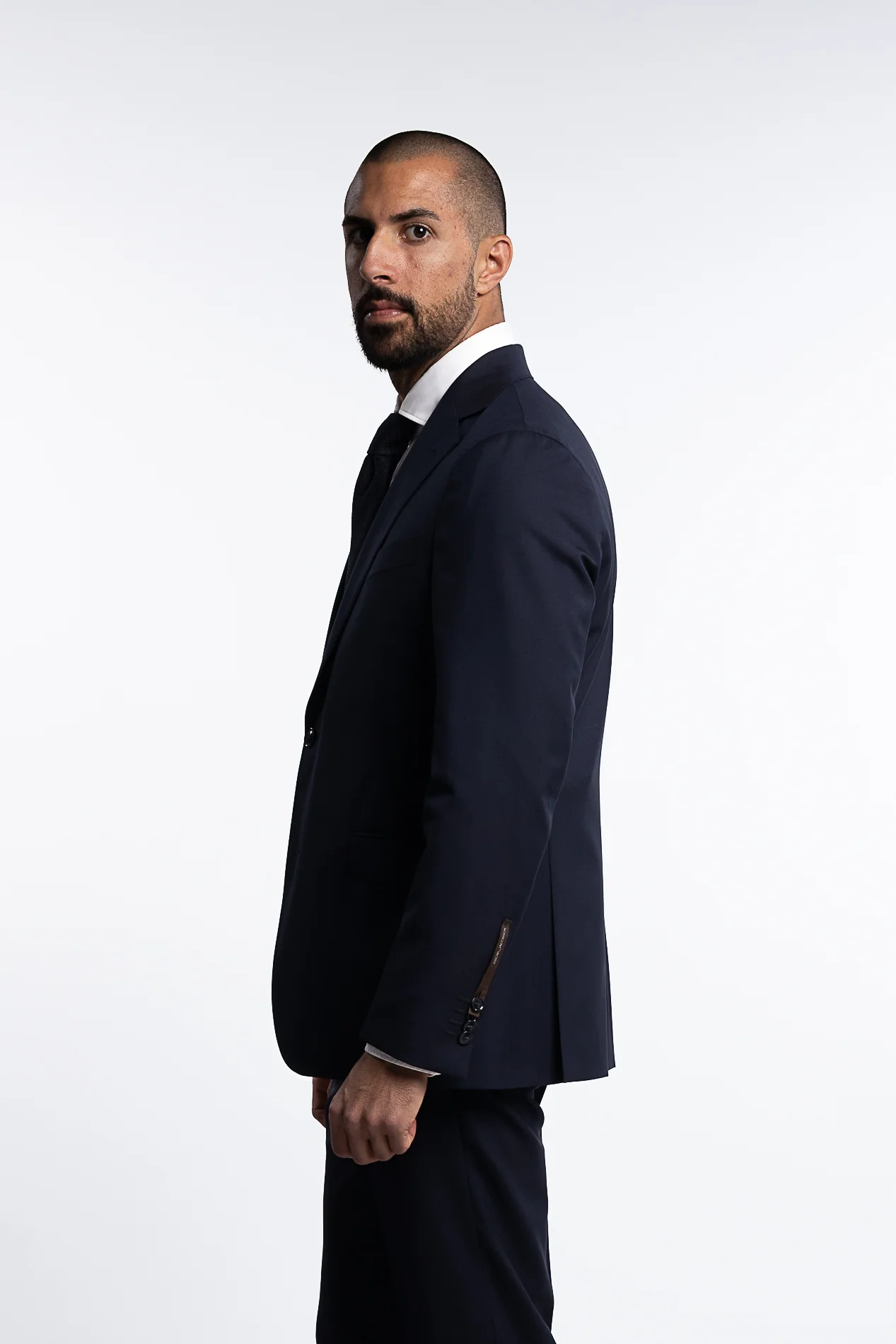 Fogerty Regular Fit Wool Blazer Navy - Image 2