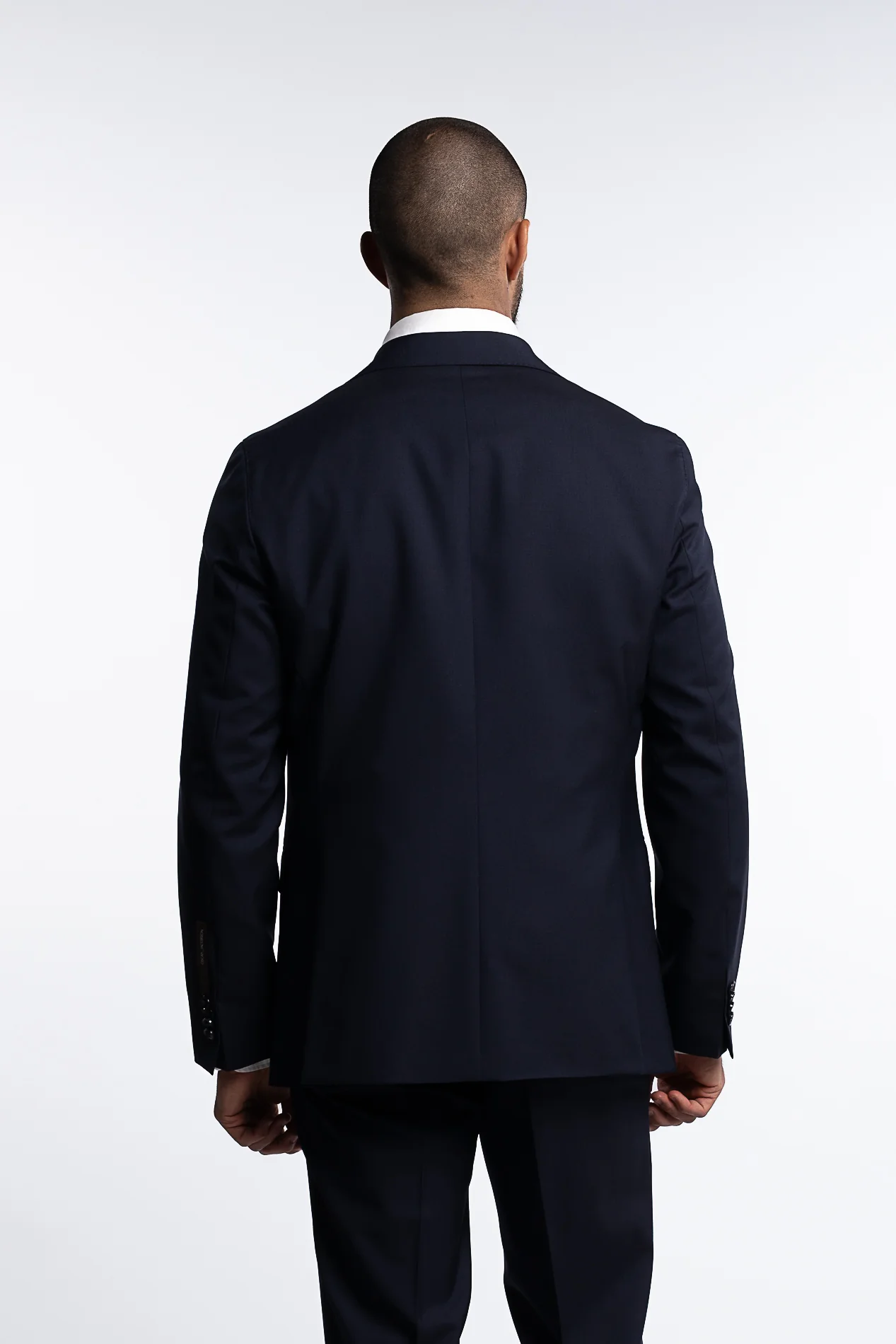 Fogerty Regular Fit Wool Blazer Navy - Image 3
