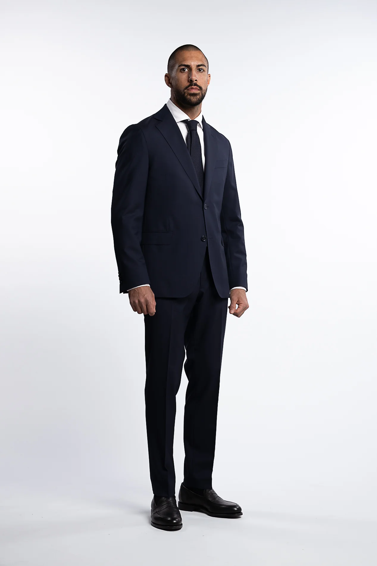 Fogerty Regular Fit Wool Blazer Navy - Image 5