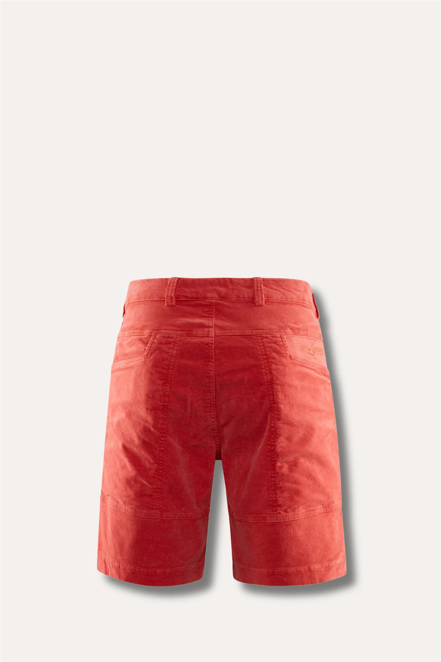 Grinder Corduroy Shorts Red Crimson - Image 4