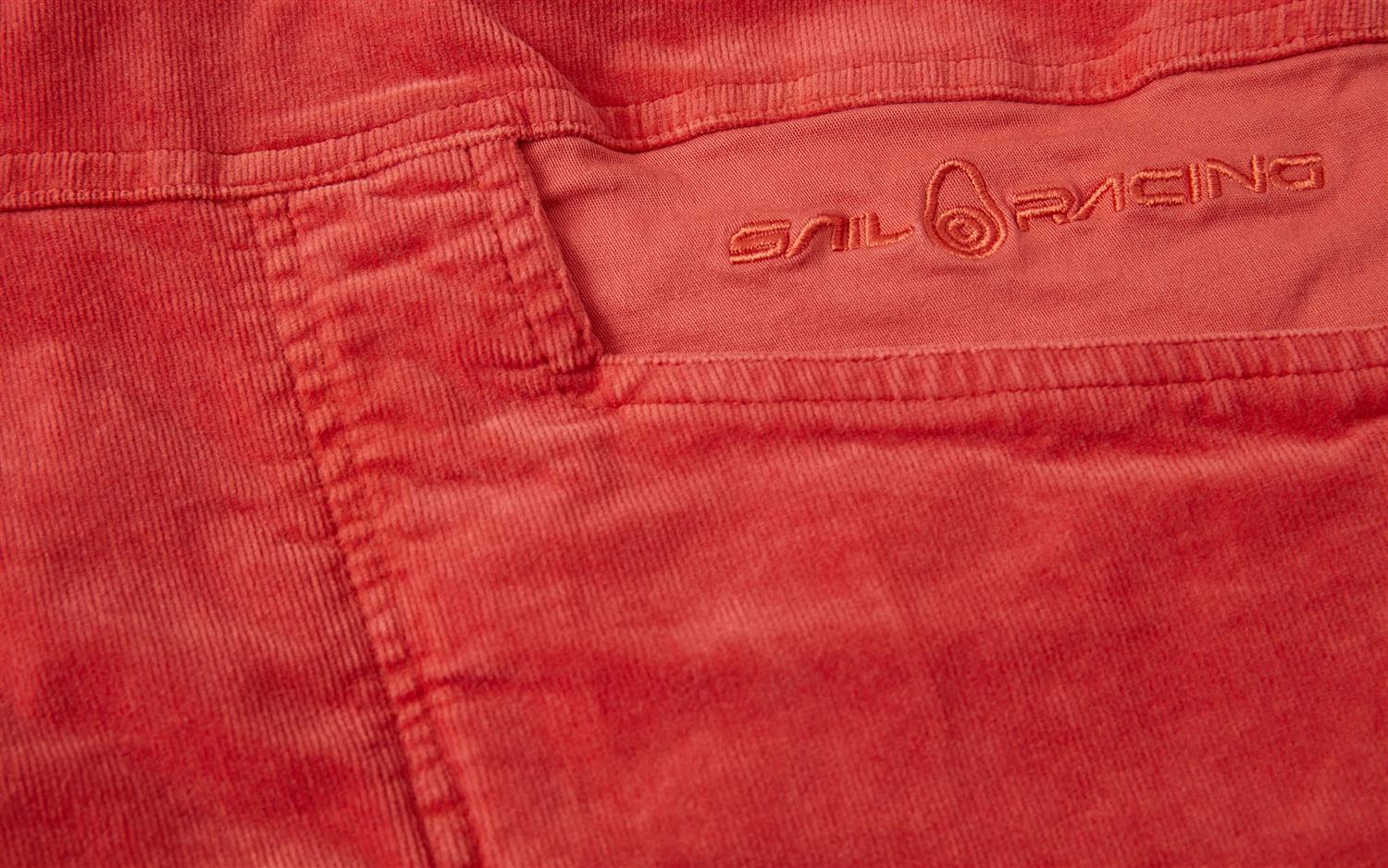Grinder Corduroy Shorts Red Crimson - Image 5