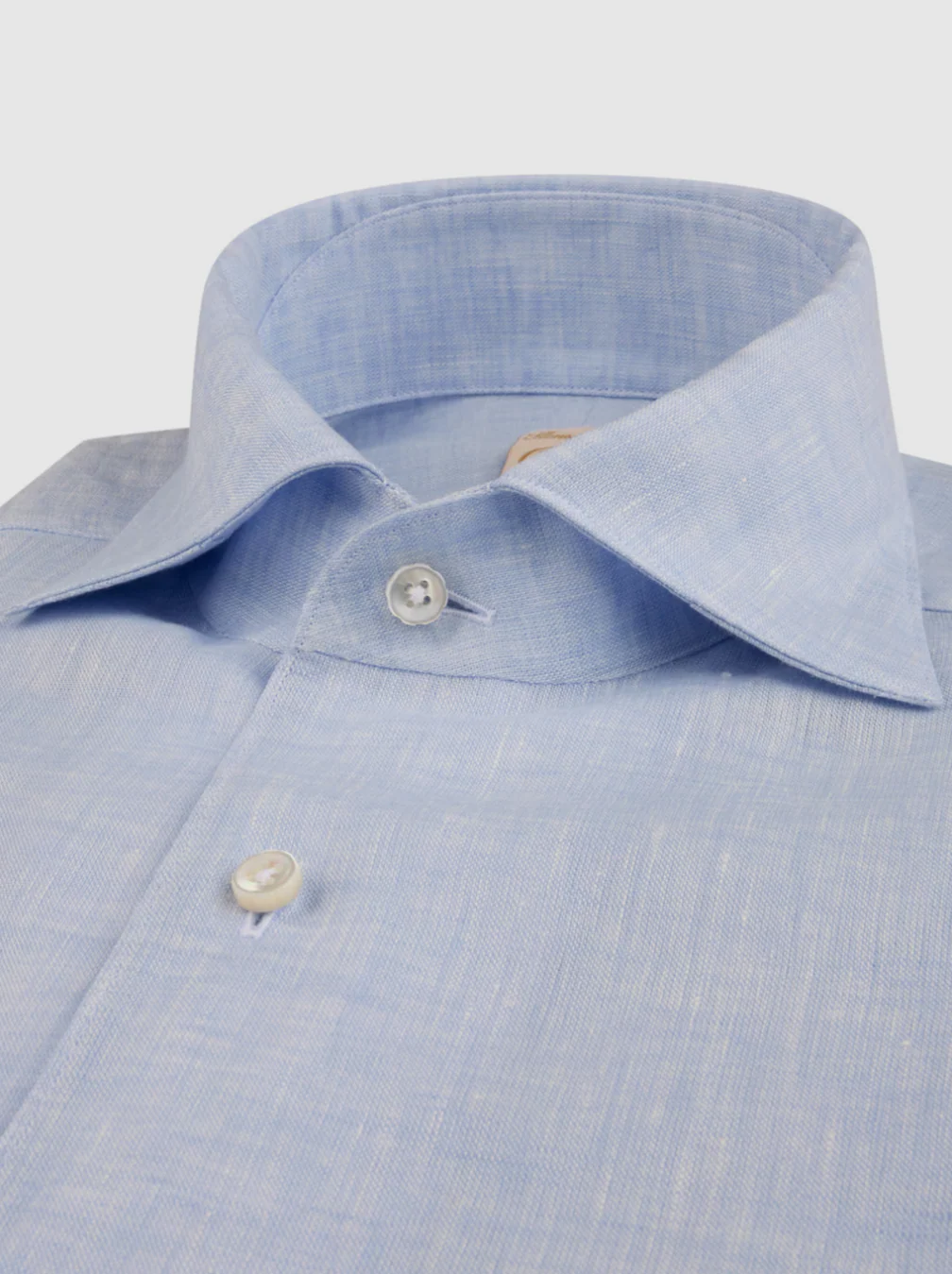 1899 Regular Fit Linen Shirt Light Blue - Image 2