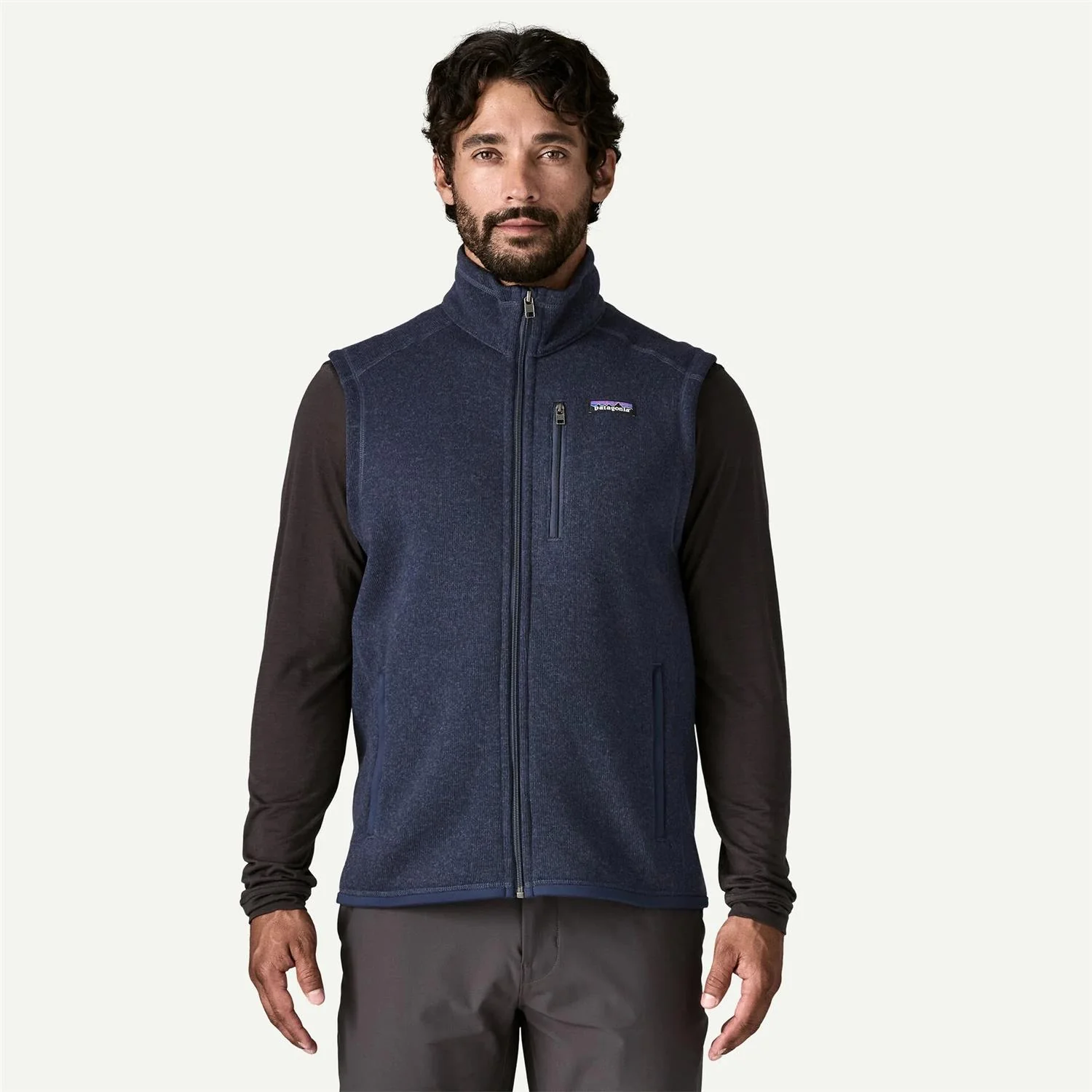 M Better Sweater Vest New Navy - Image 2