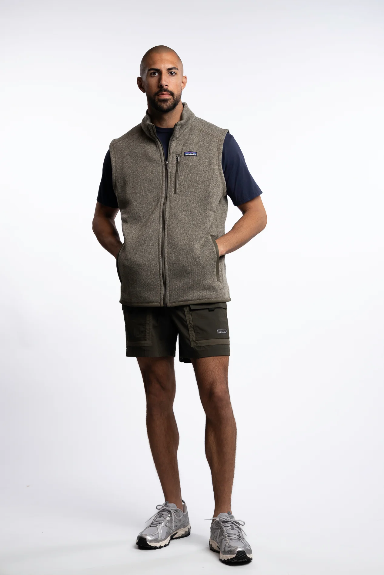 M Better Sweater Vest River Rock Green - Image 4