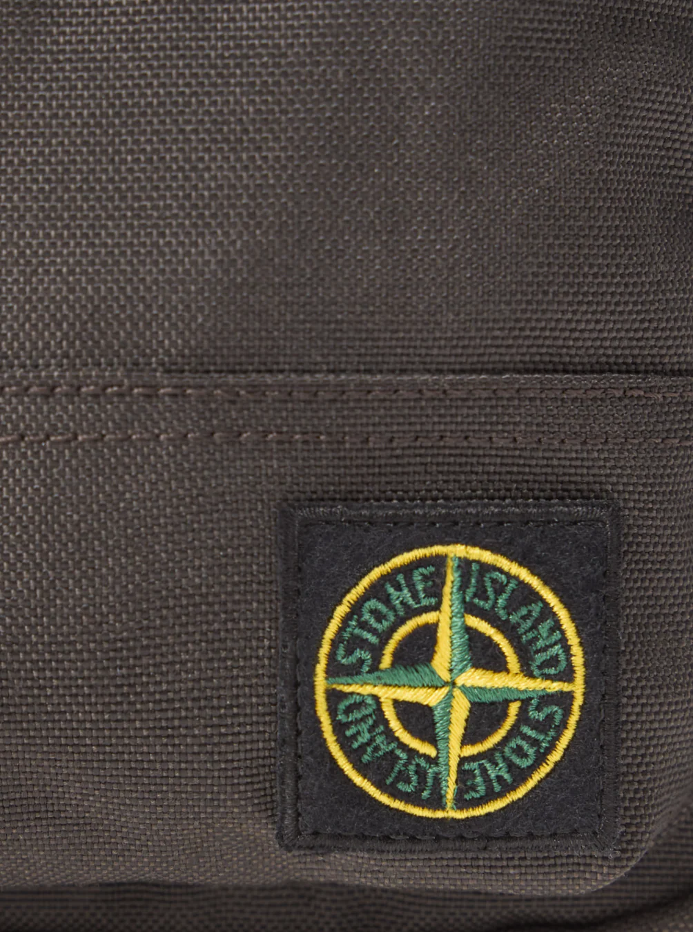 Pouch Bag With Multiple Pockets And Top Zip Fastening Lead Grey - Image 4