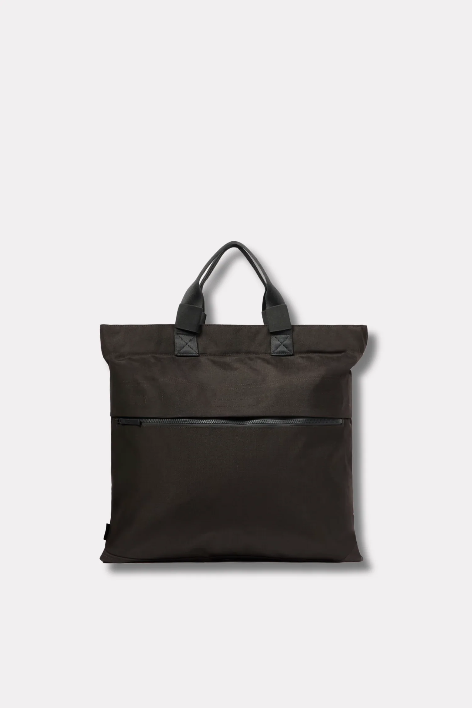 Tote Bag With Multiple Pockets And Shoulder Strap Lead Grey - Image 2