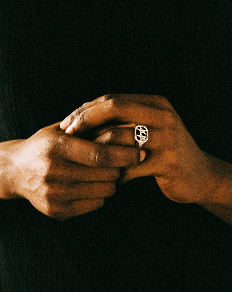 Framed Ring Silver - Image 2