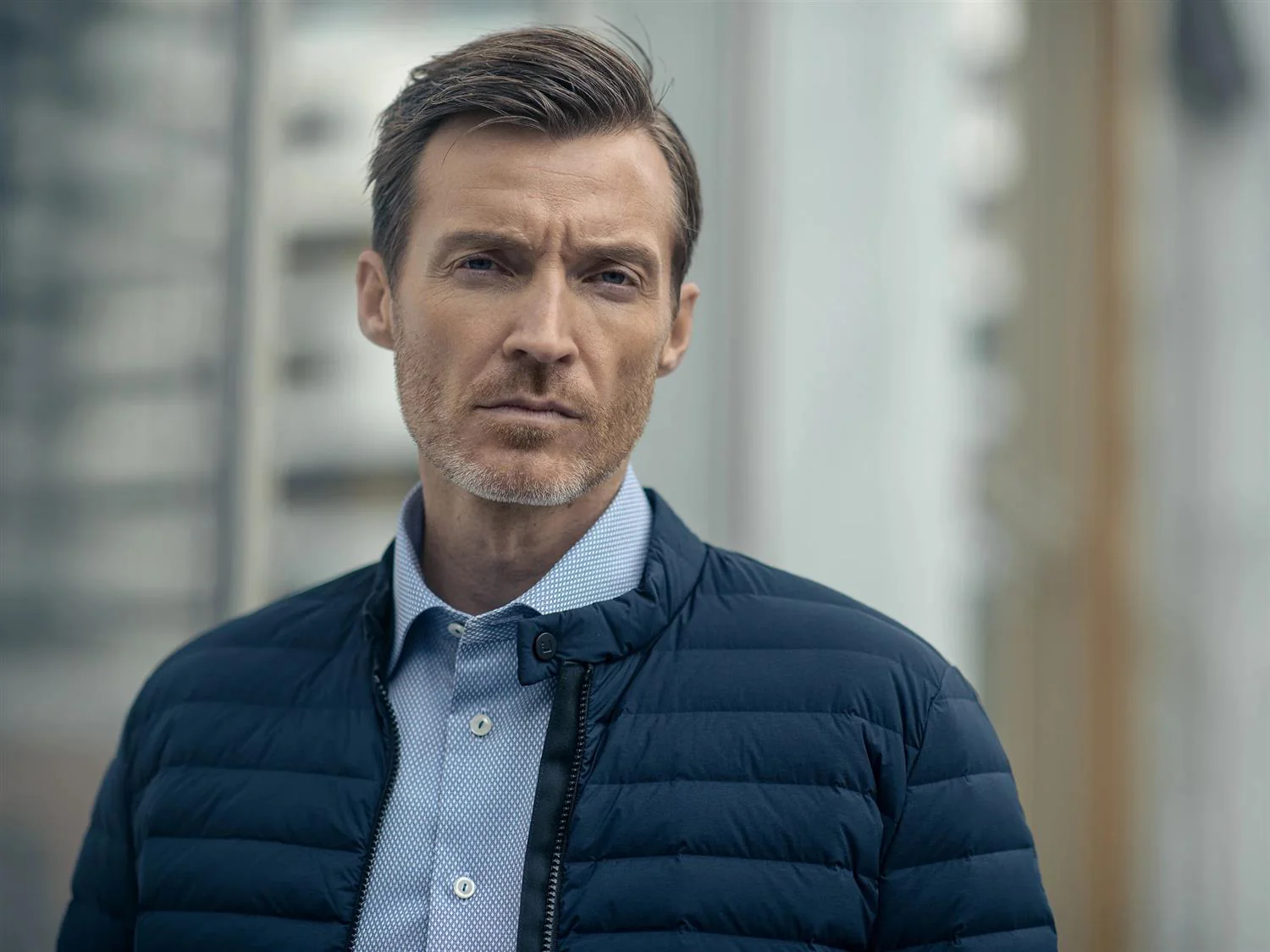 Supersonic Light Jacket Navy - Image 3
