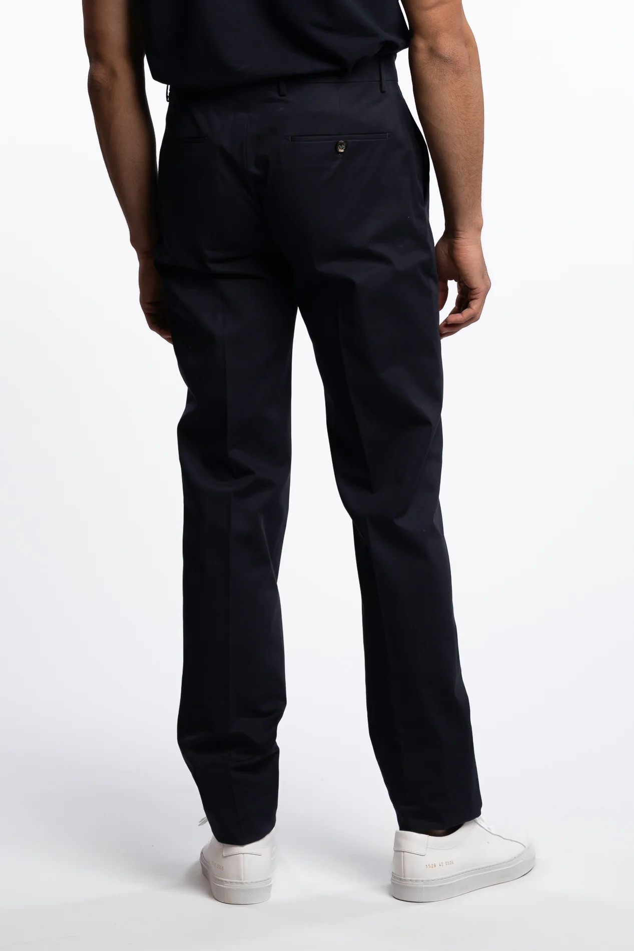 Vulcano Cotton Chinos Navy - Image 3