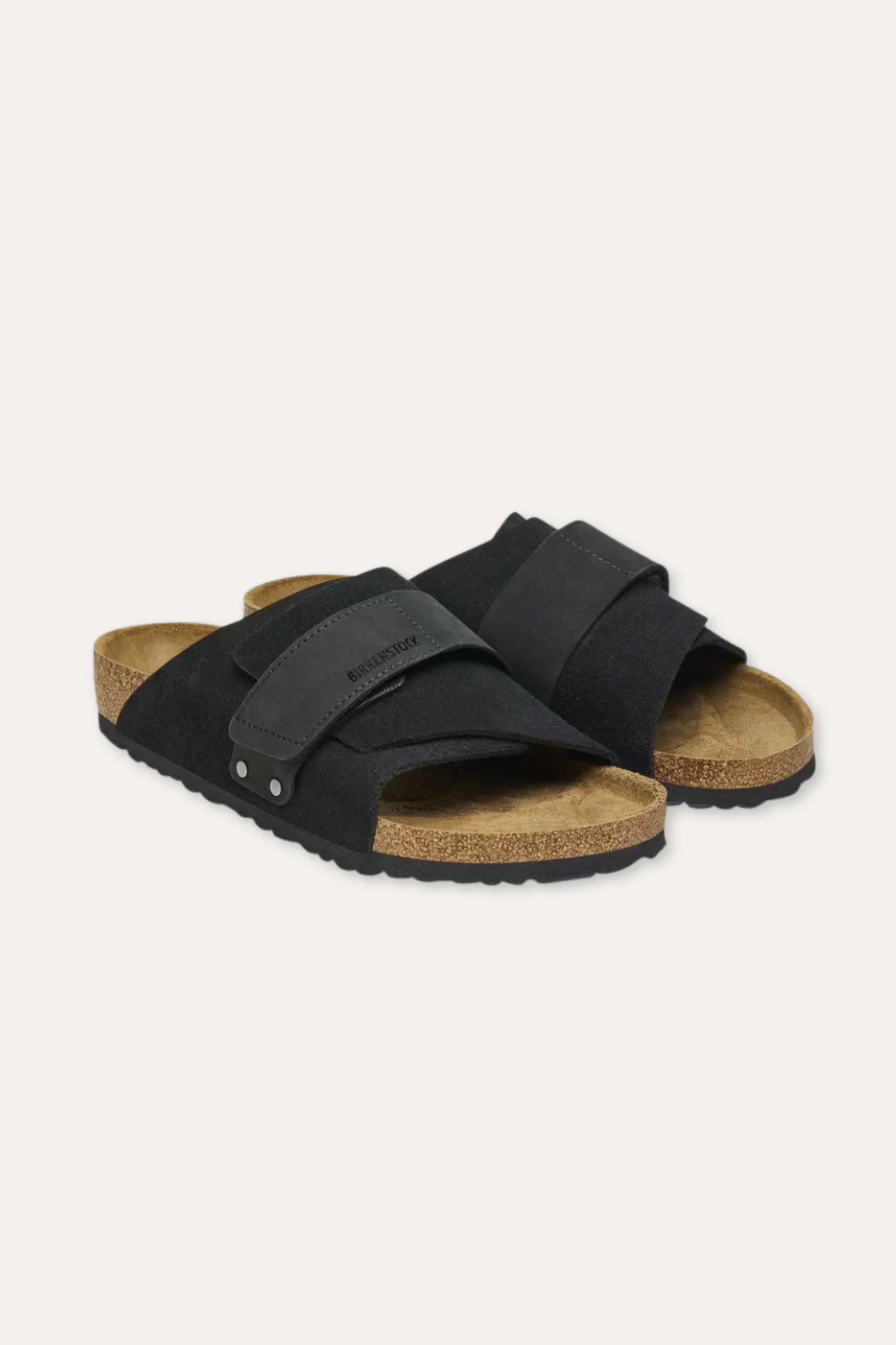 Men's Kyoto Nubuck/Suede Leather Black - Image 5
