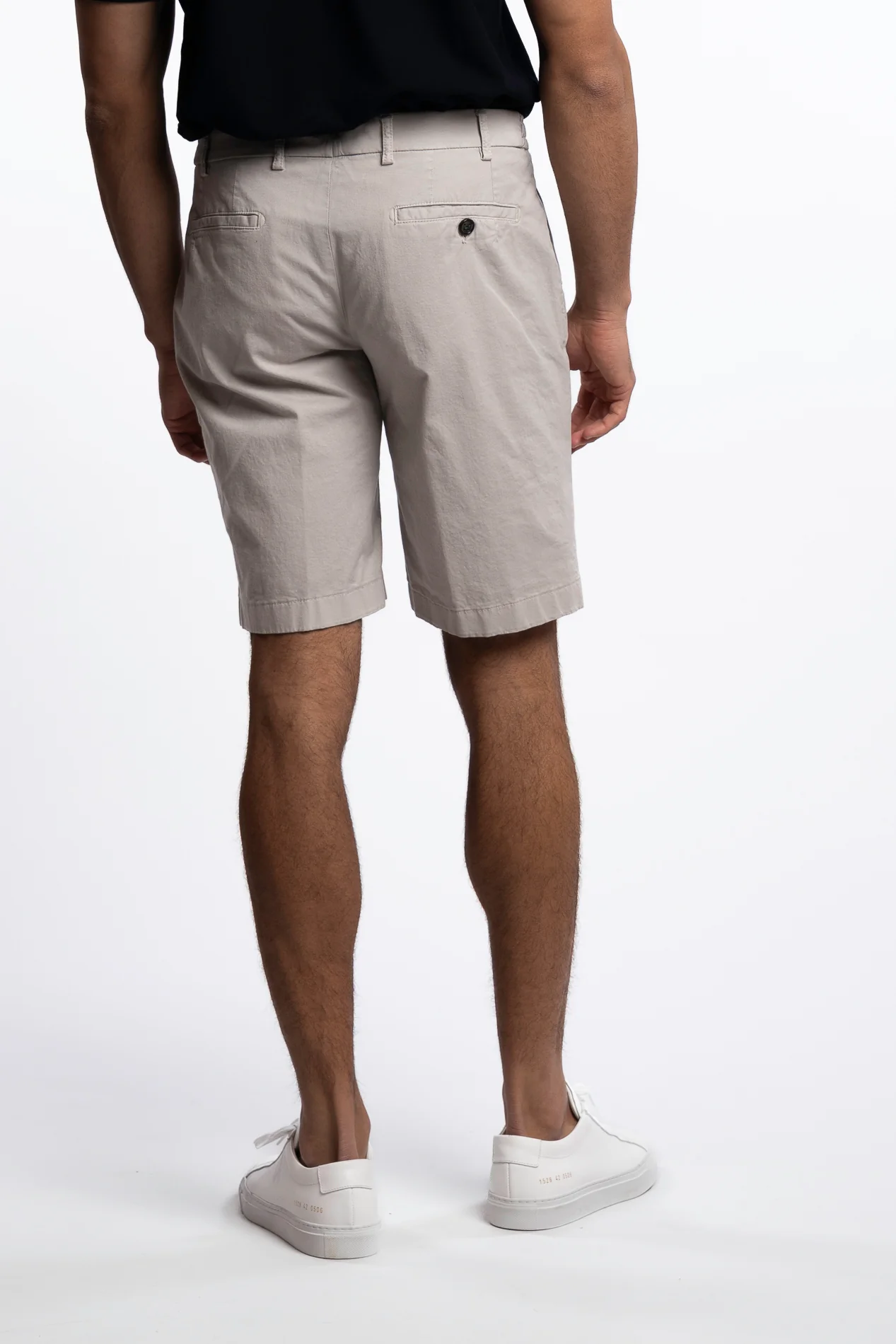 Bermuda Cotton Shorts Pomice - Image 3