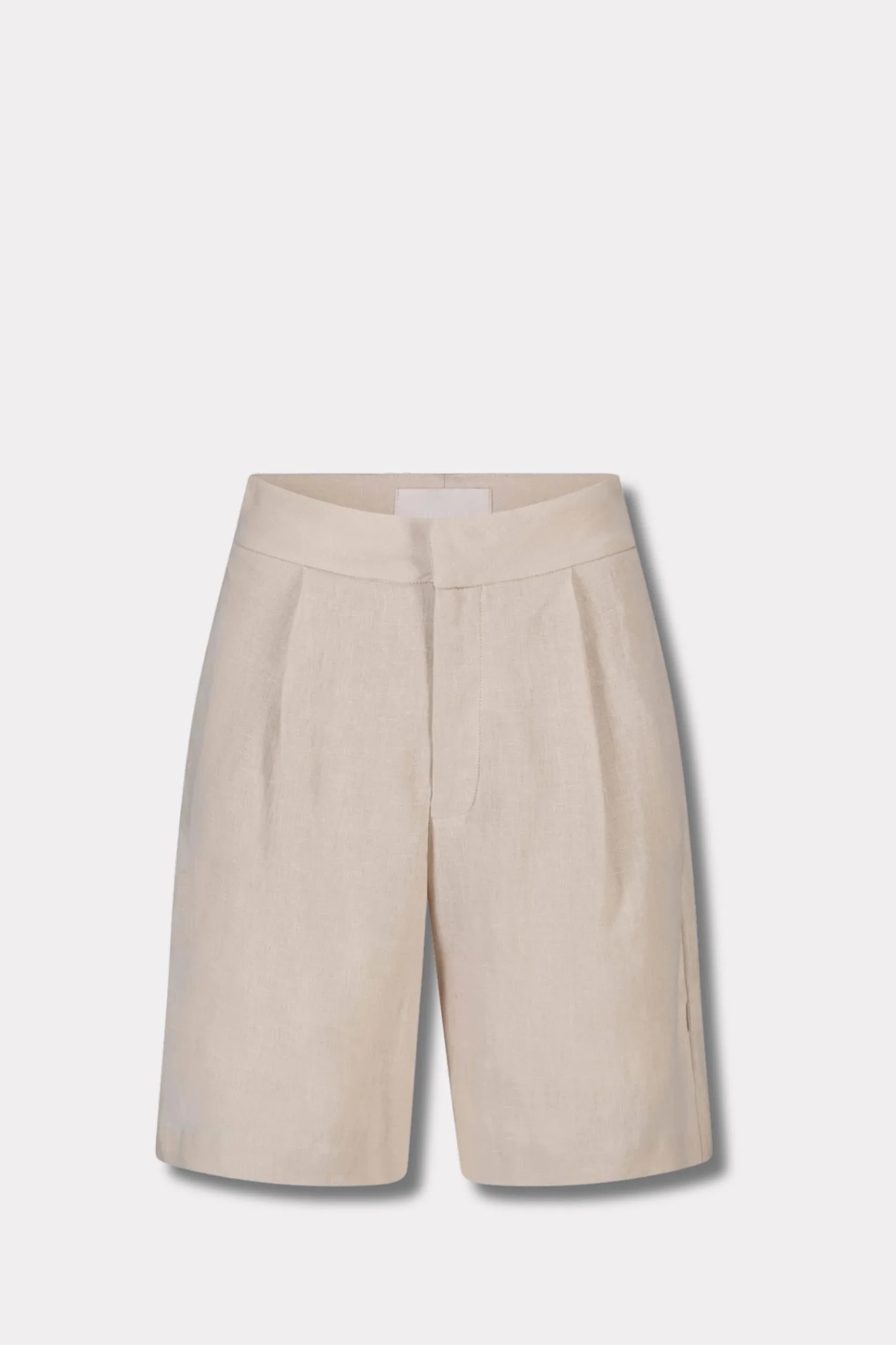 Fie Linen Shorts- Beige - Image 6