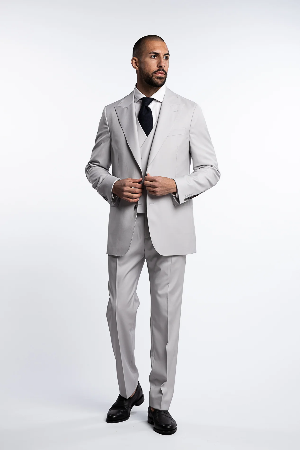 Faldo Regular Fit Blazer Gravel Grey - Image 4