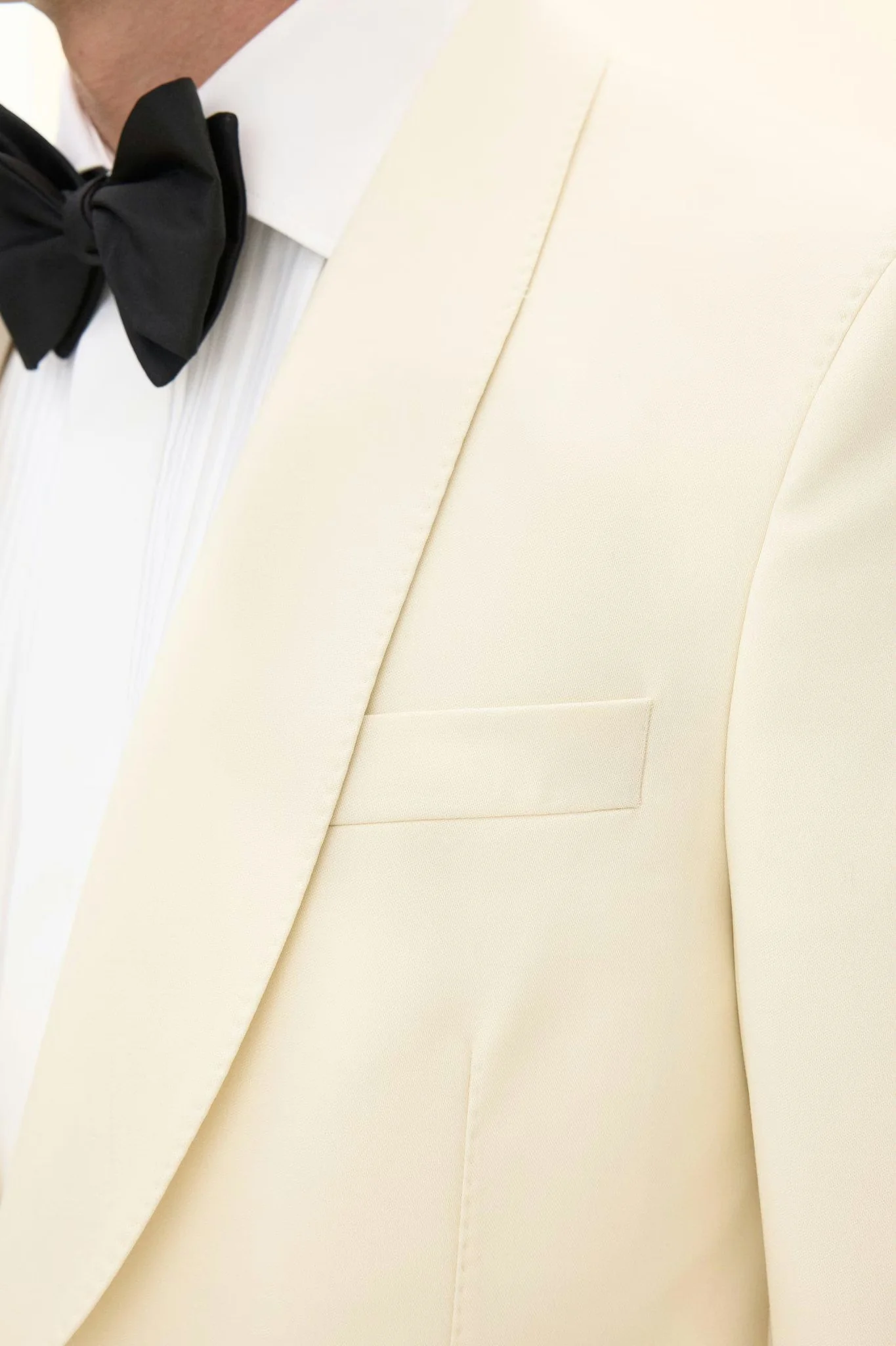 Figaro Tuxedo Blazer Off White - Image 10