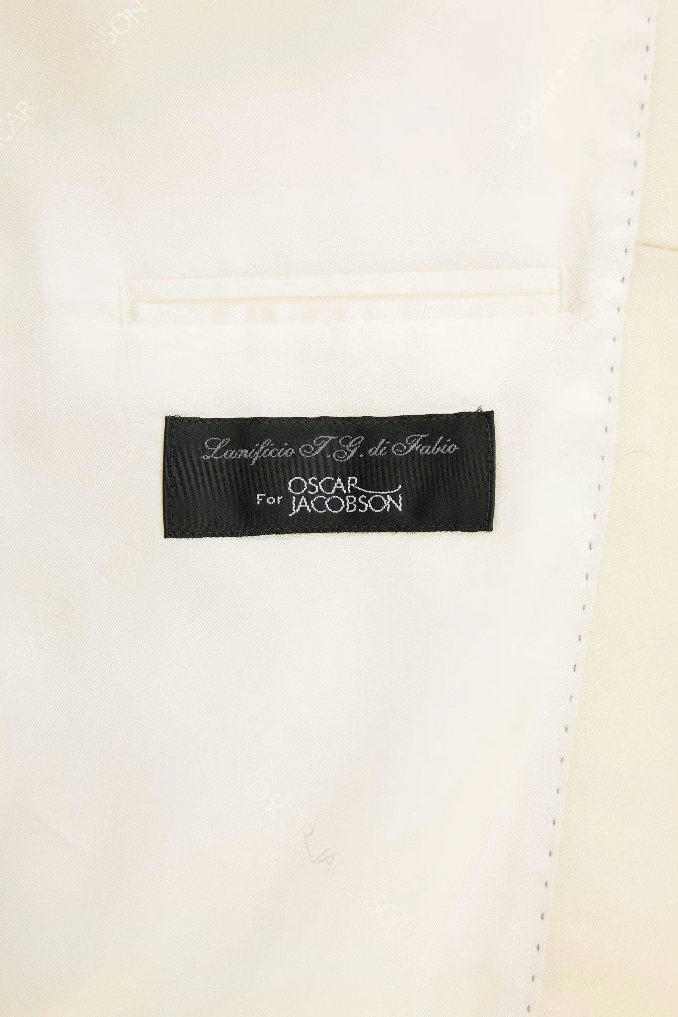 Figaro Tuxedo Blazer Off White - Image 12